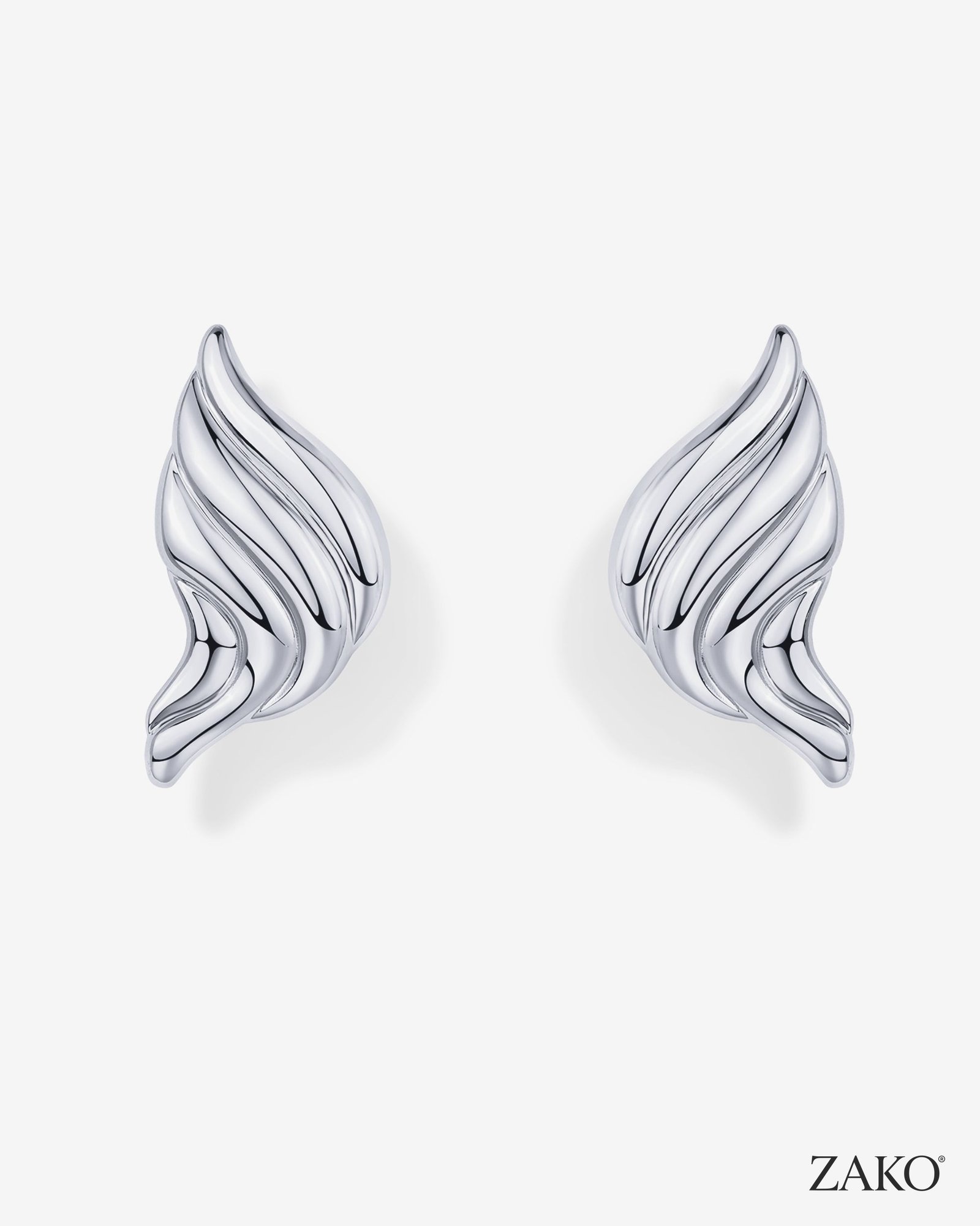 Isolde Croissant Studs - Image 9