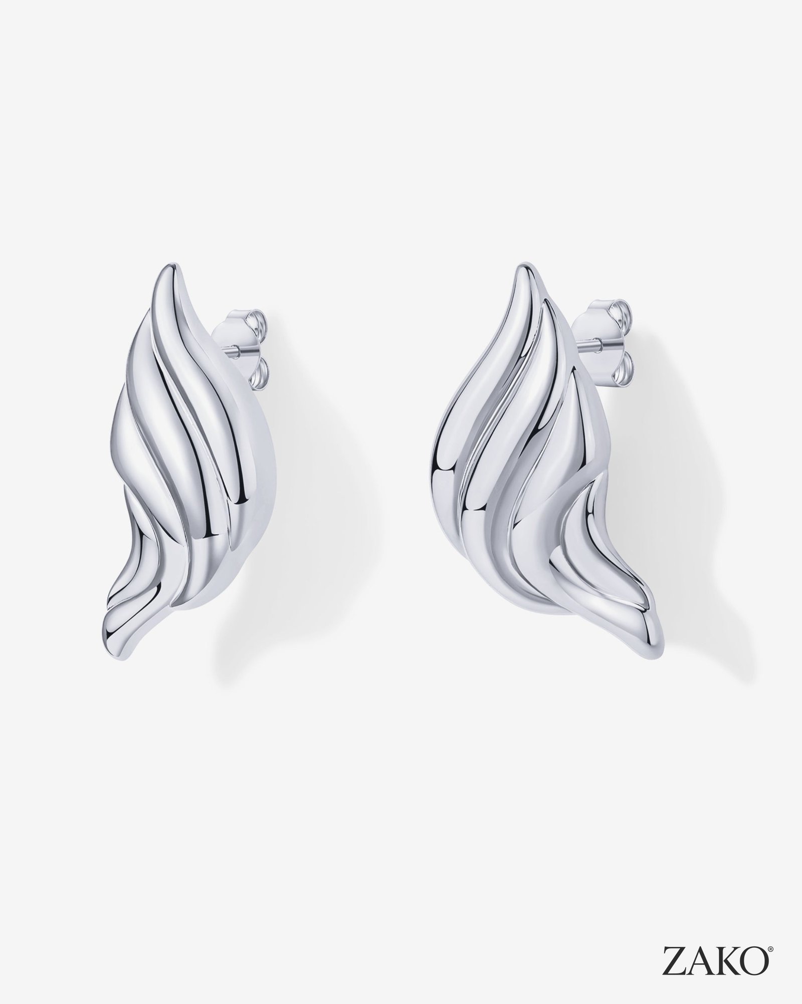 Isolde Croissant Studs - Image 10