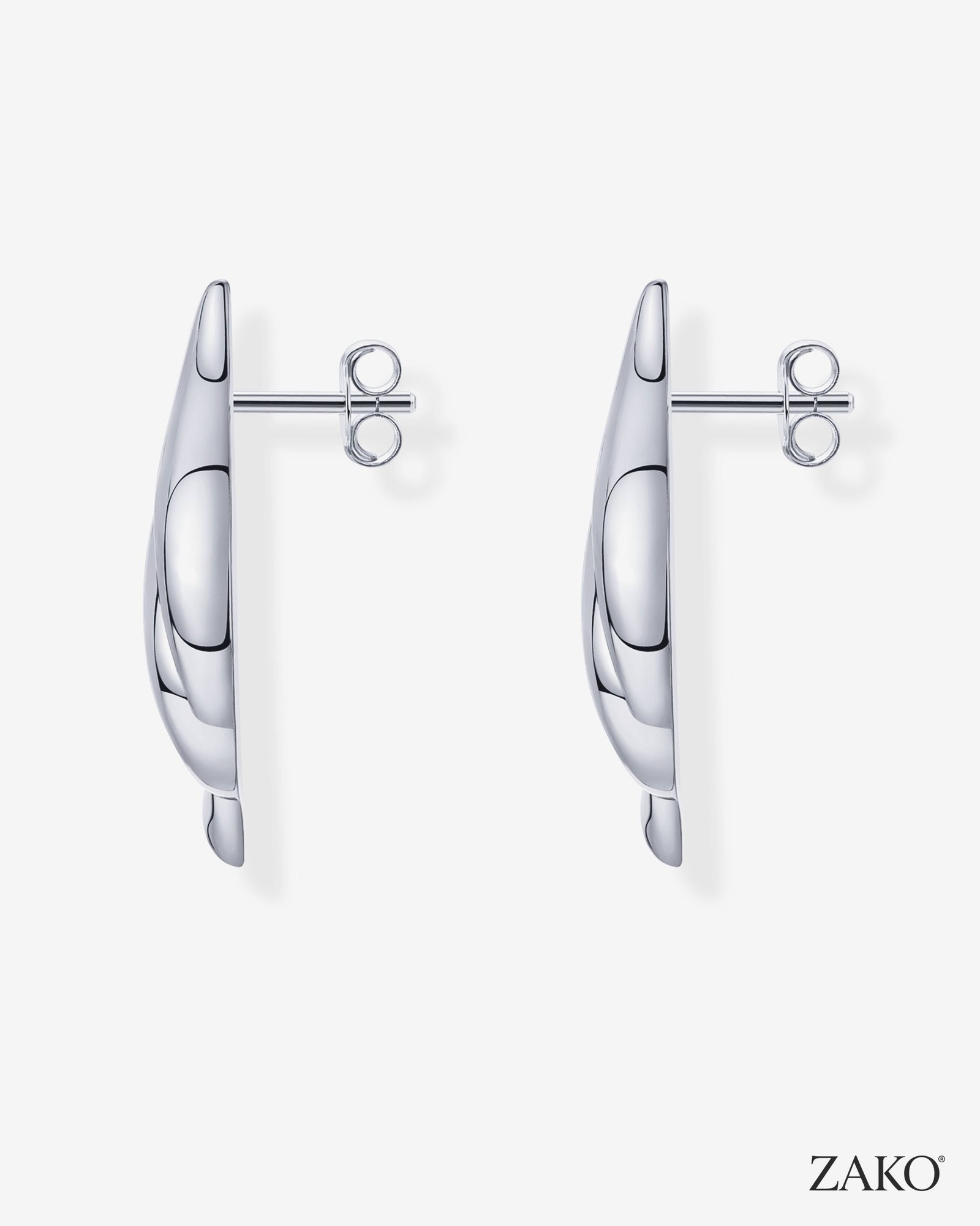 Isolde Croissant Studs - Image 11