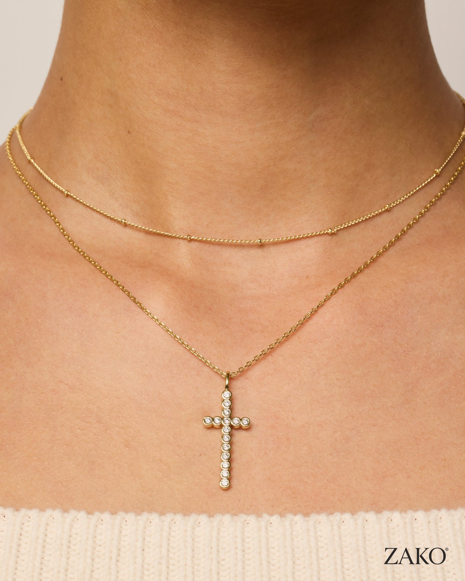 Kira Cross Pendant - Image 2