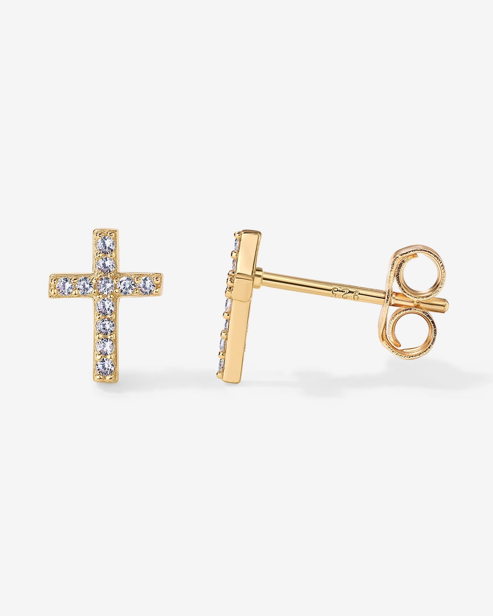 Vida Cross Studs