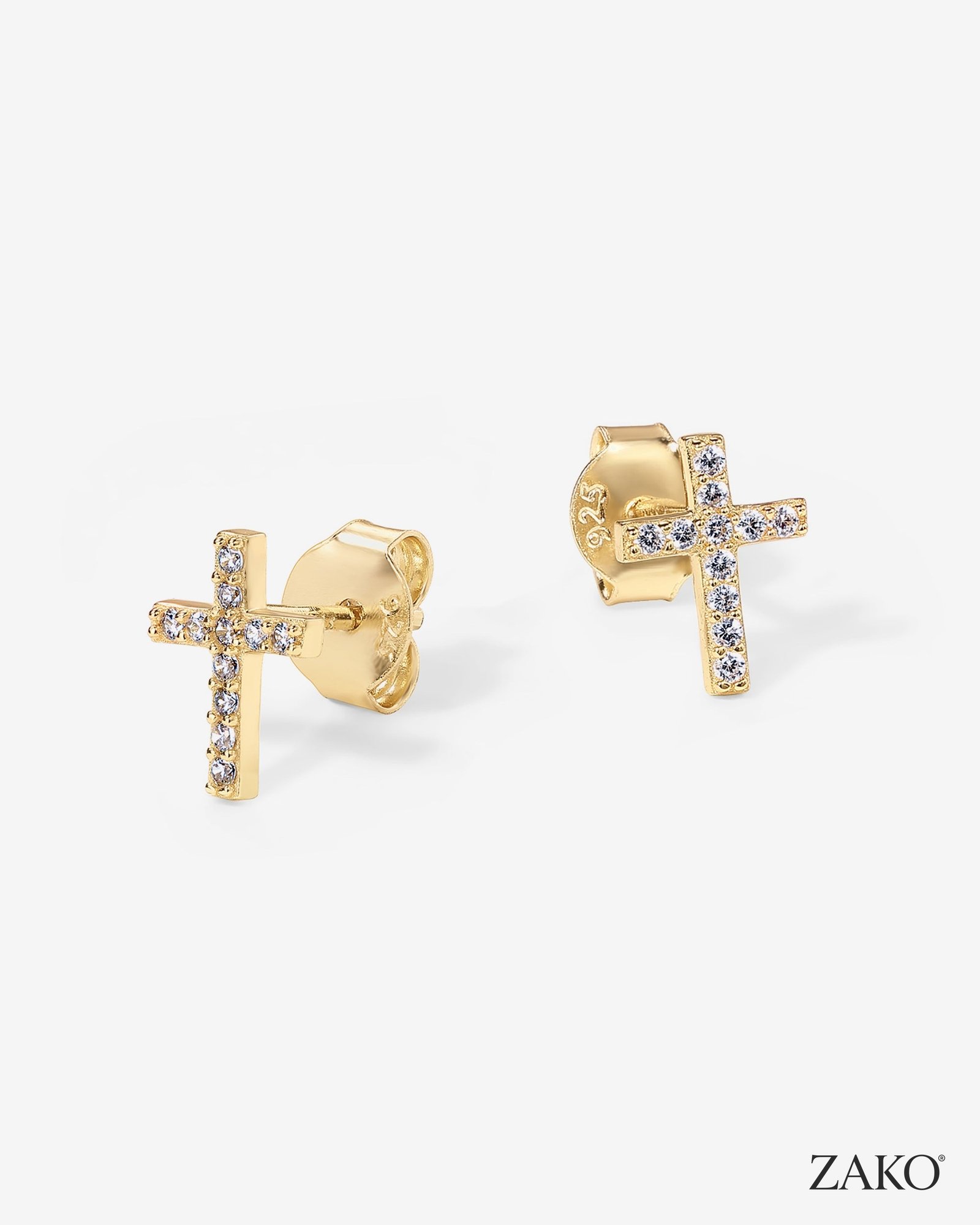 Vida Cross Studs - Image 3