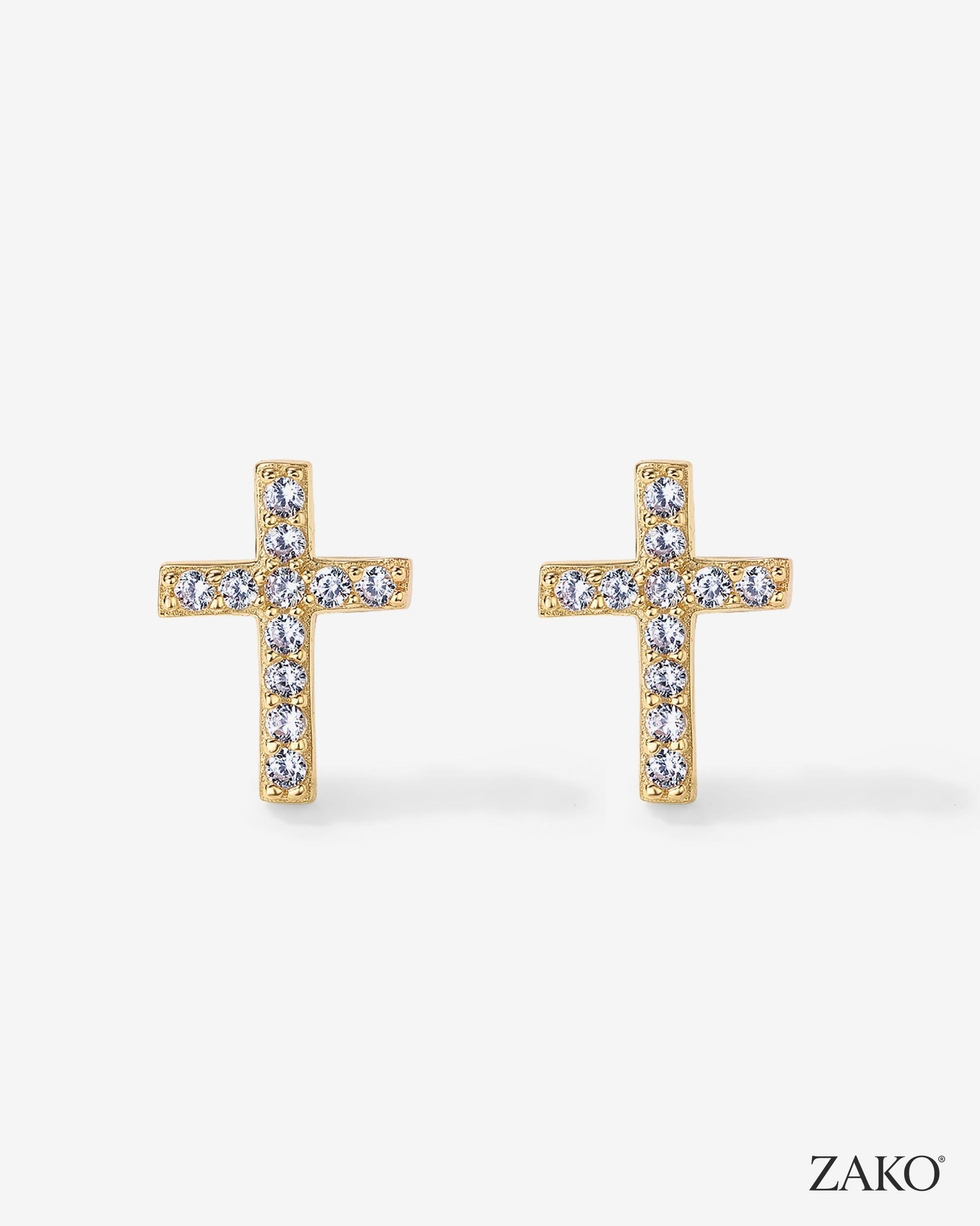 Vida Cross Studs - Image 8