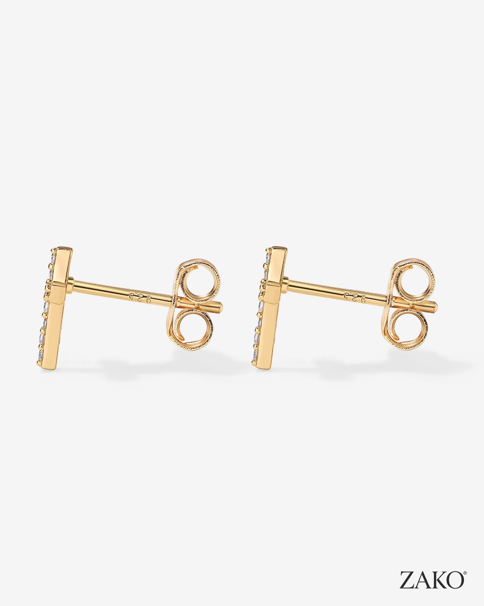 Vida Cross Studs - Image 4