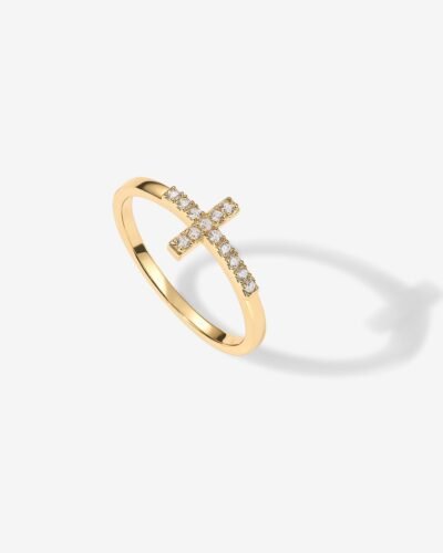 Bria Cross Ring