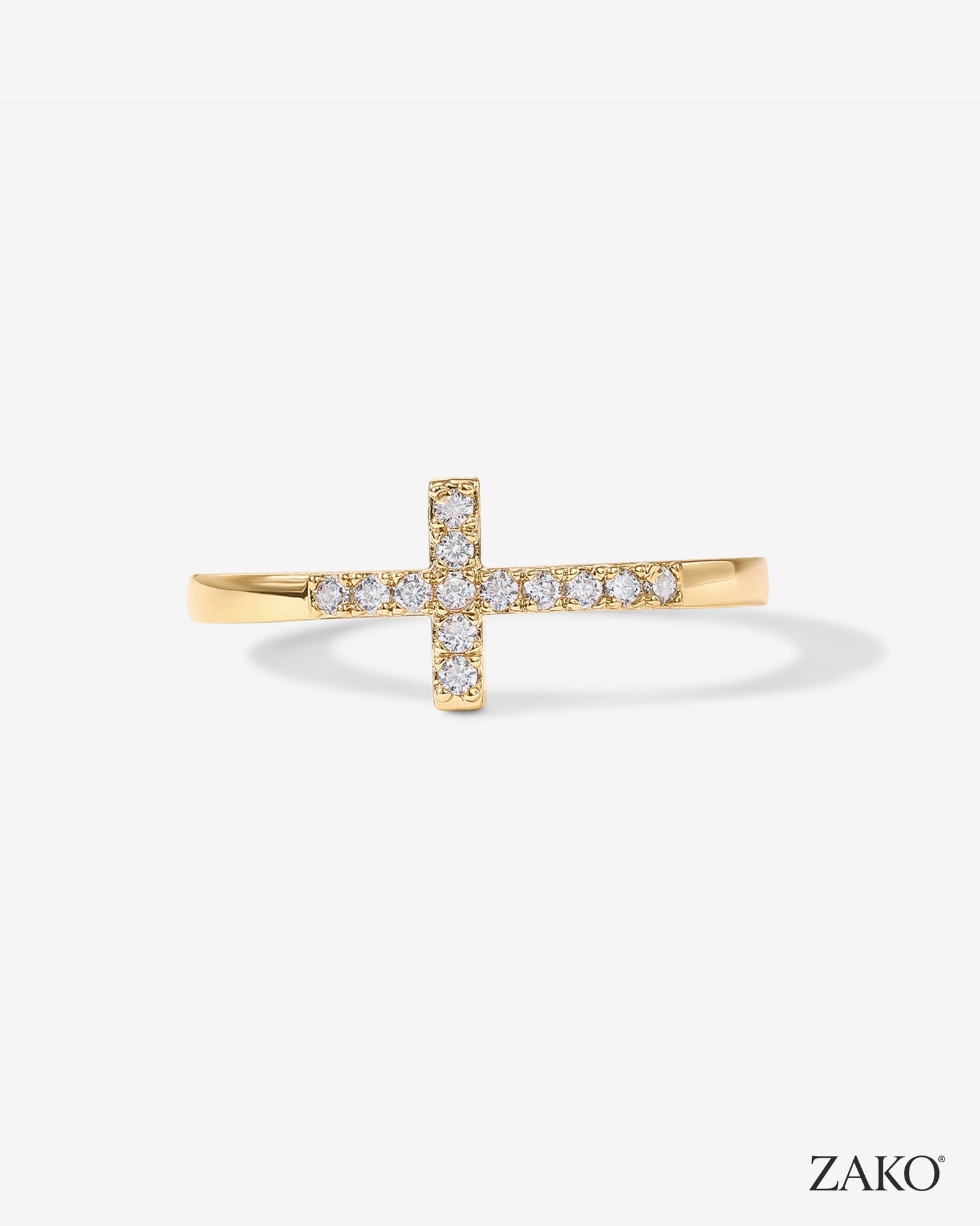 Bria Cross Ring - Image 2