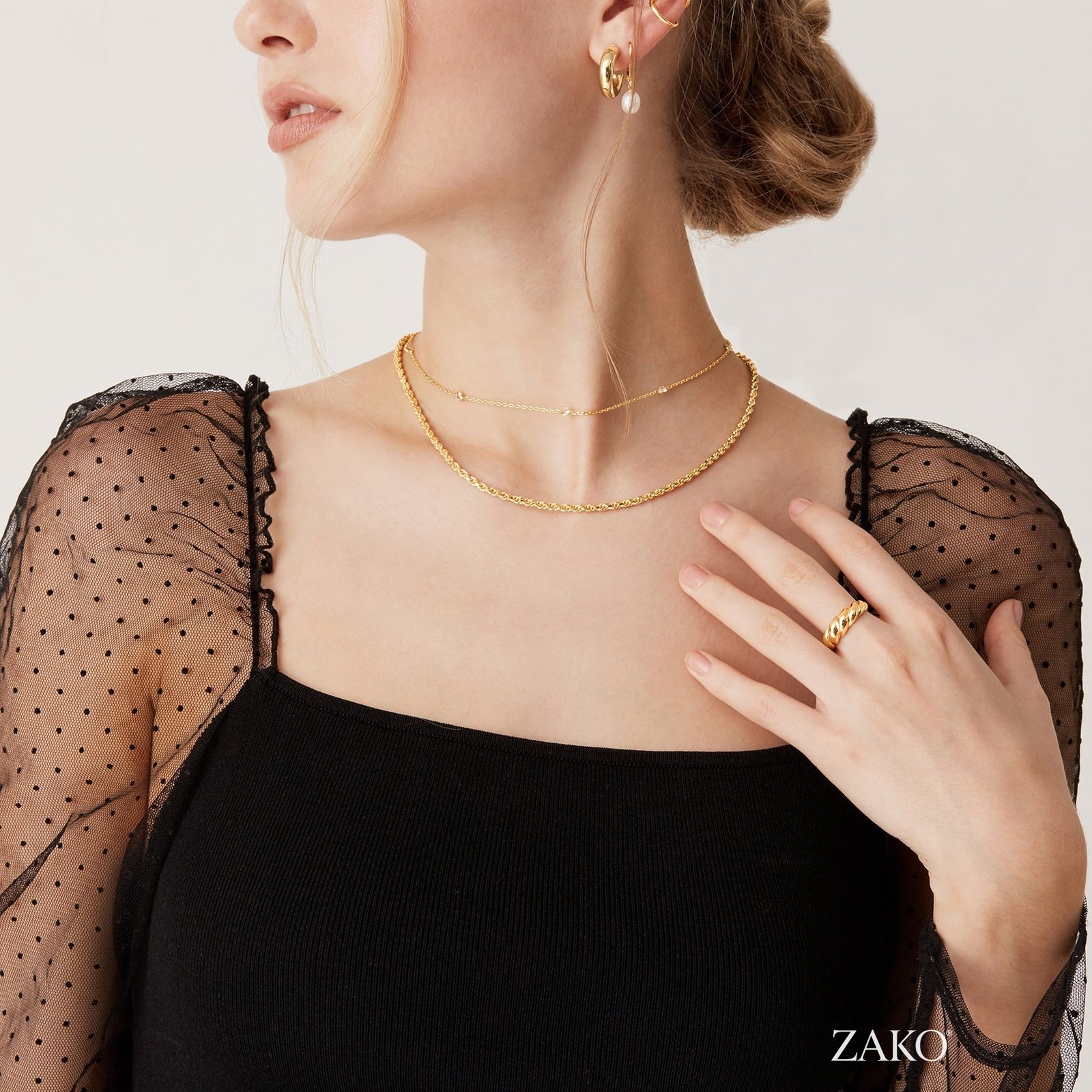 Alba Station Necklace - Image 4