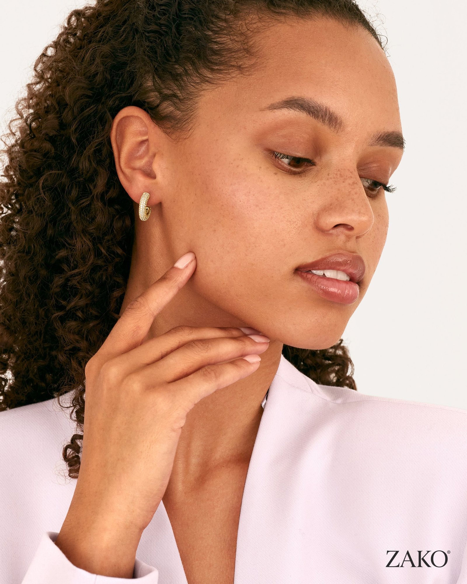 Yara Hoop Earrings - Image 7