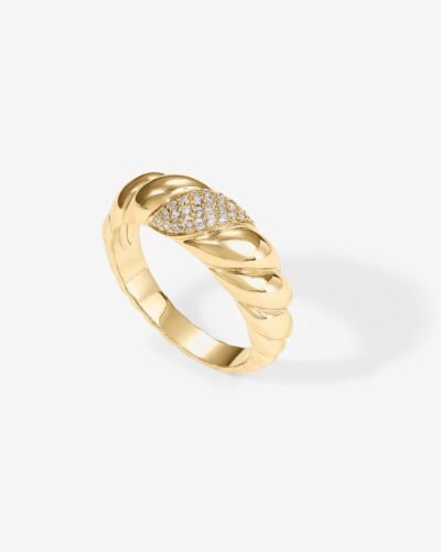 Selene Croissant Ring