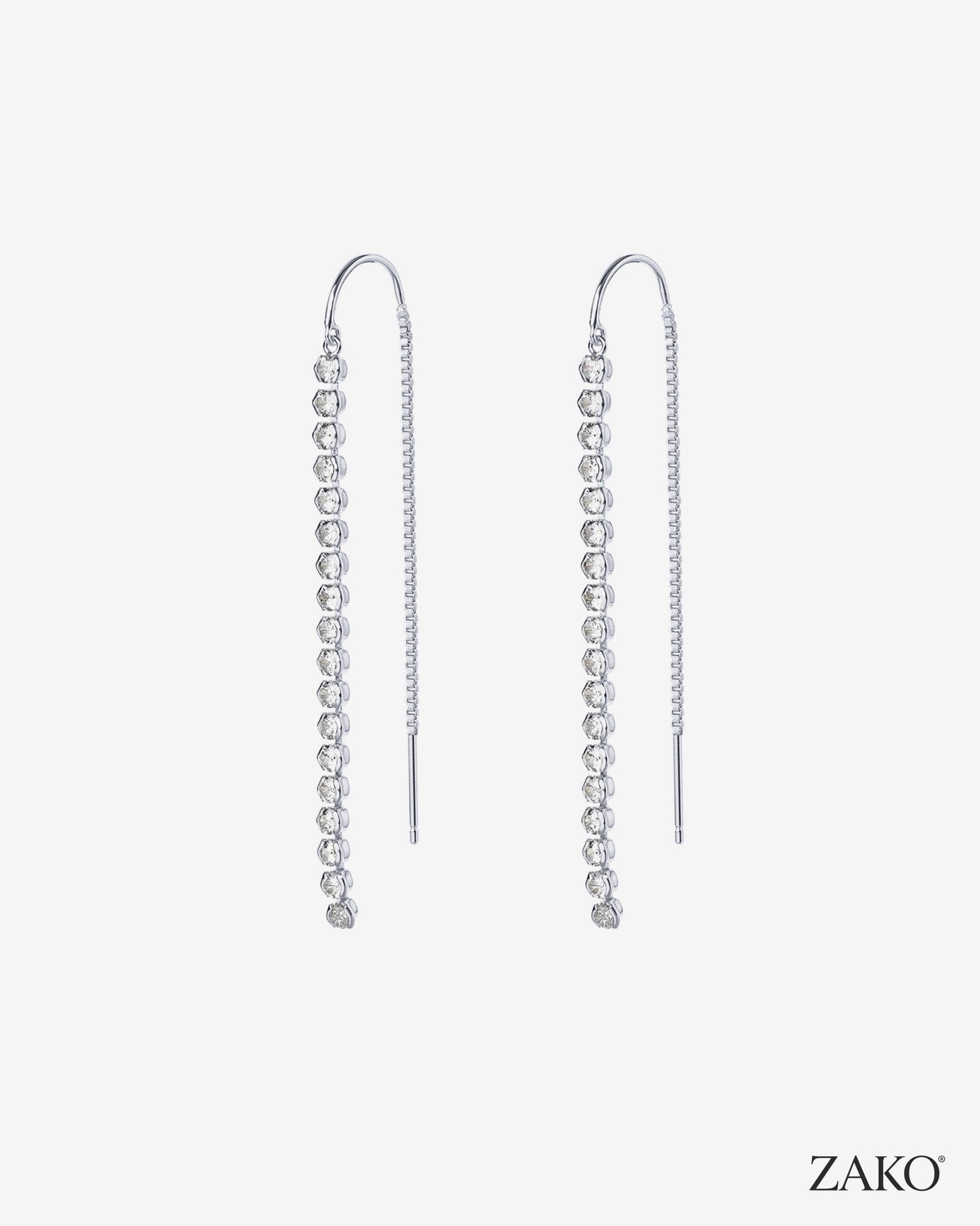 Nola Threader Earrings - Image 11