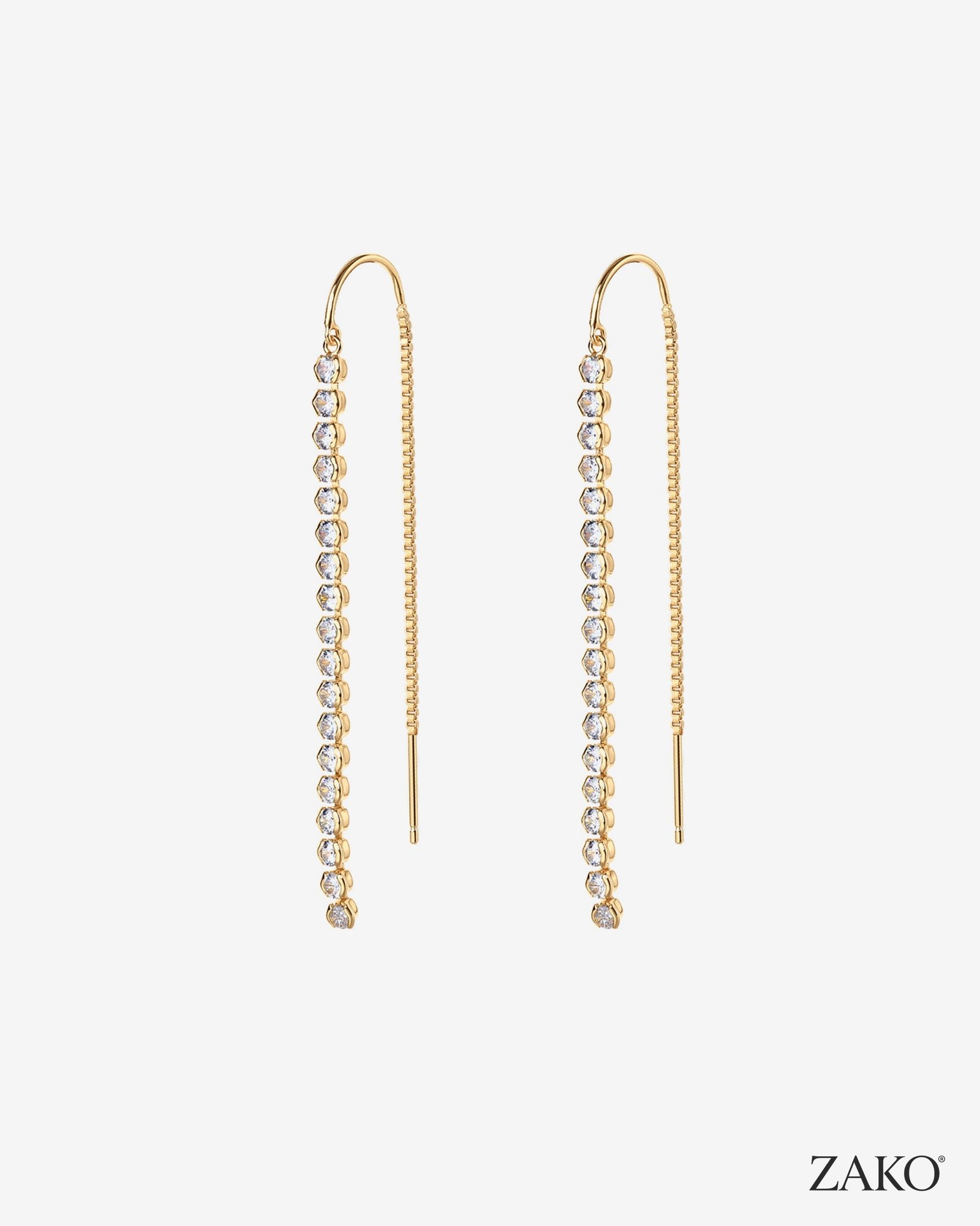 Nola Threader Earrings - Image 7