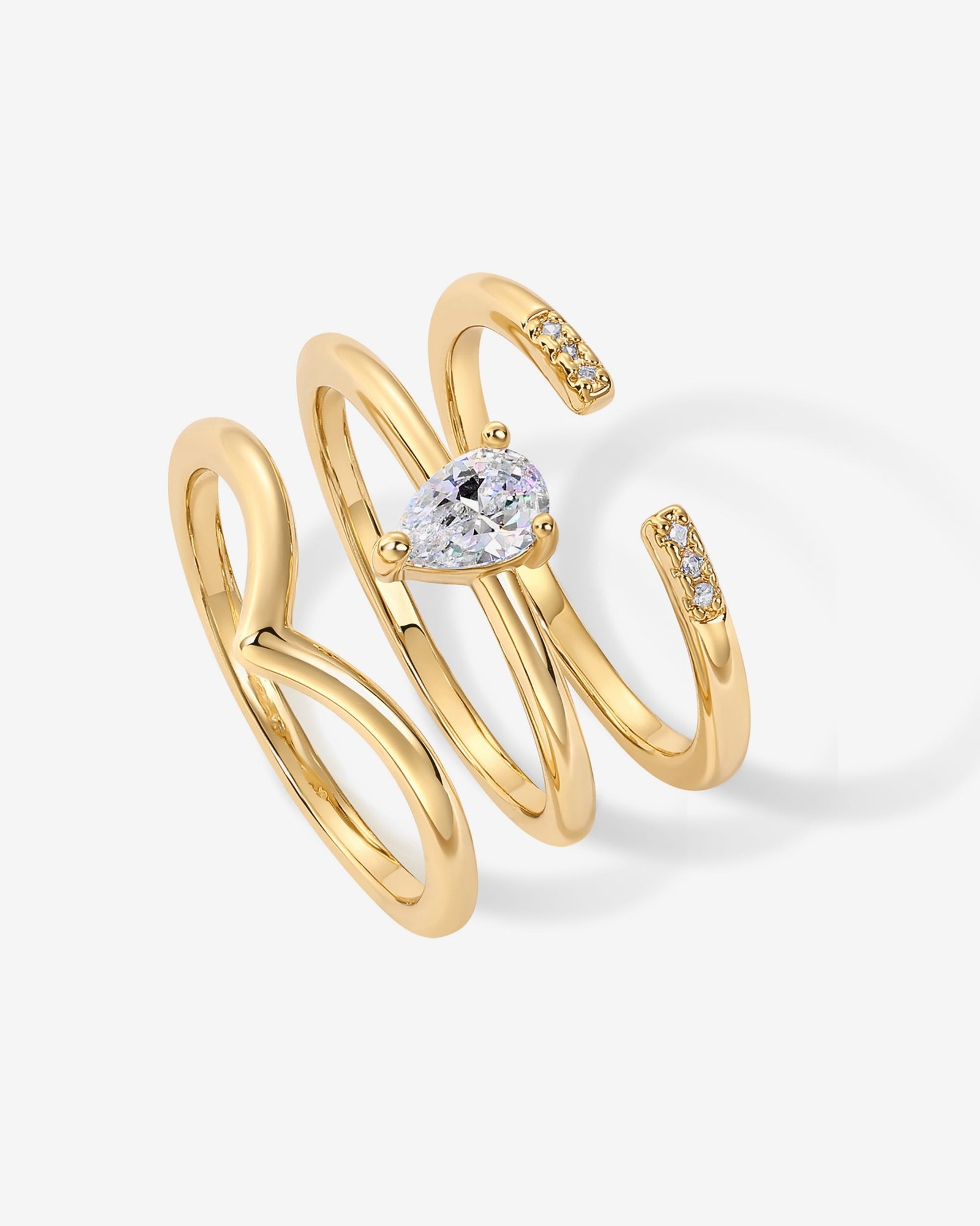 Esme Dahlia Ring Set