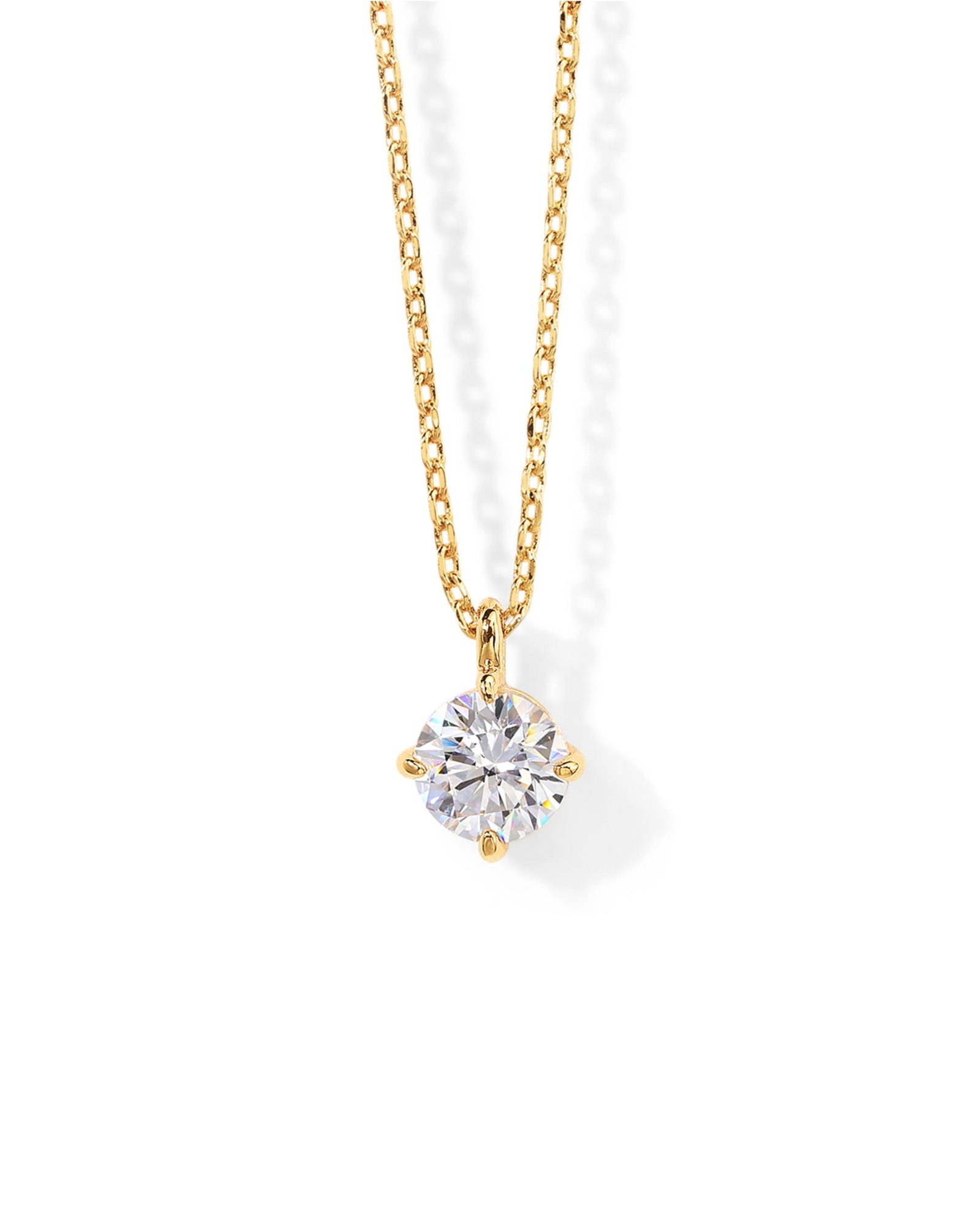 Nell Solitaire Necklace
