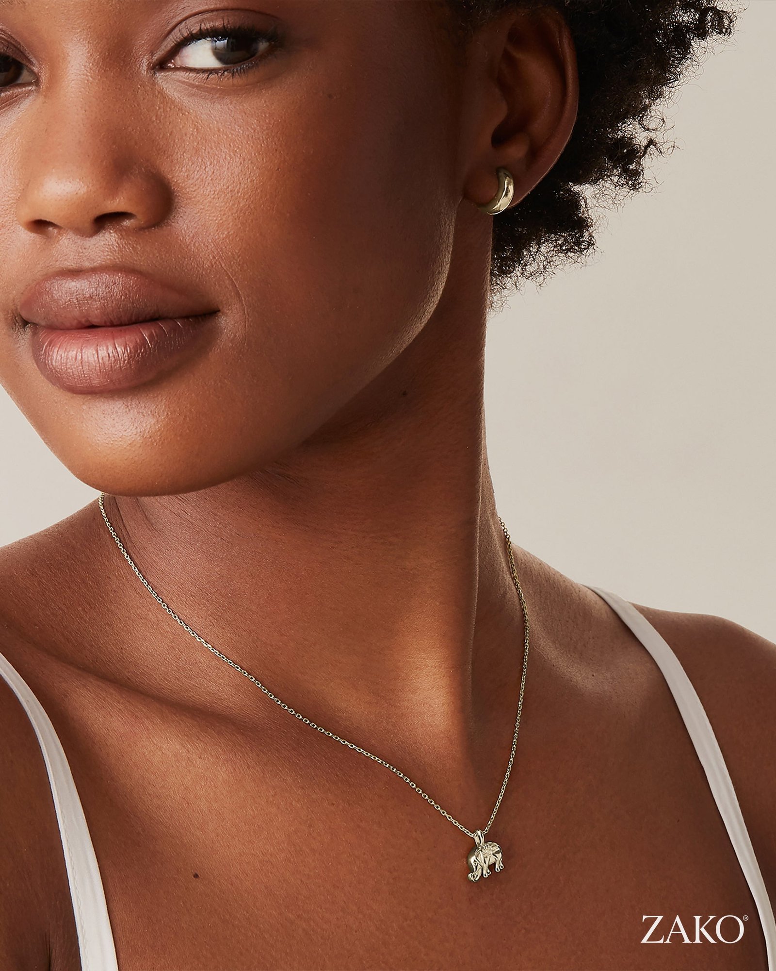 Pia Elephant Necklace - Image 6