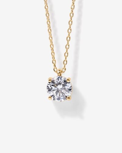 Gia Solitaire Necklace