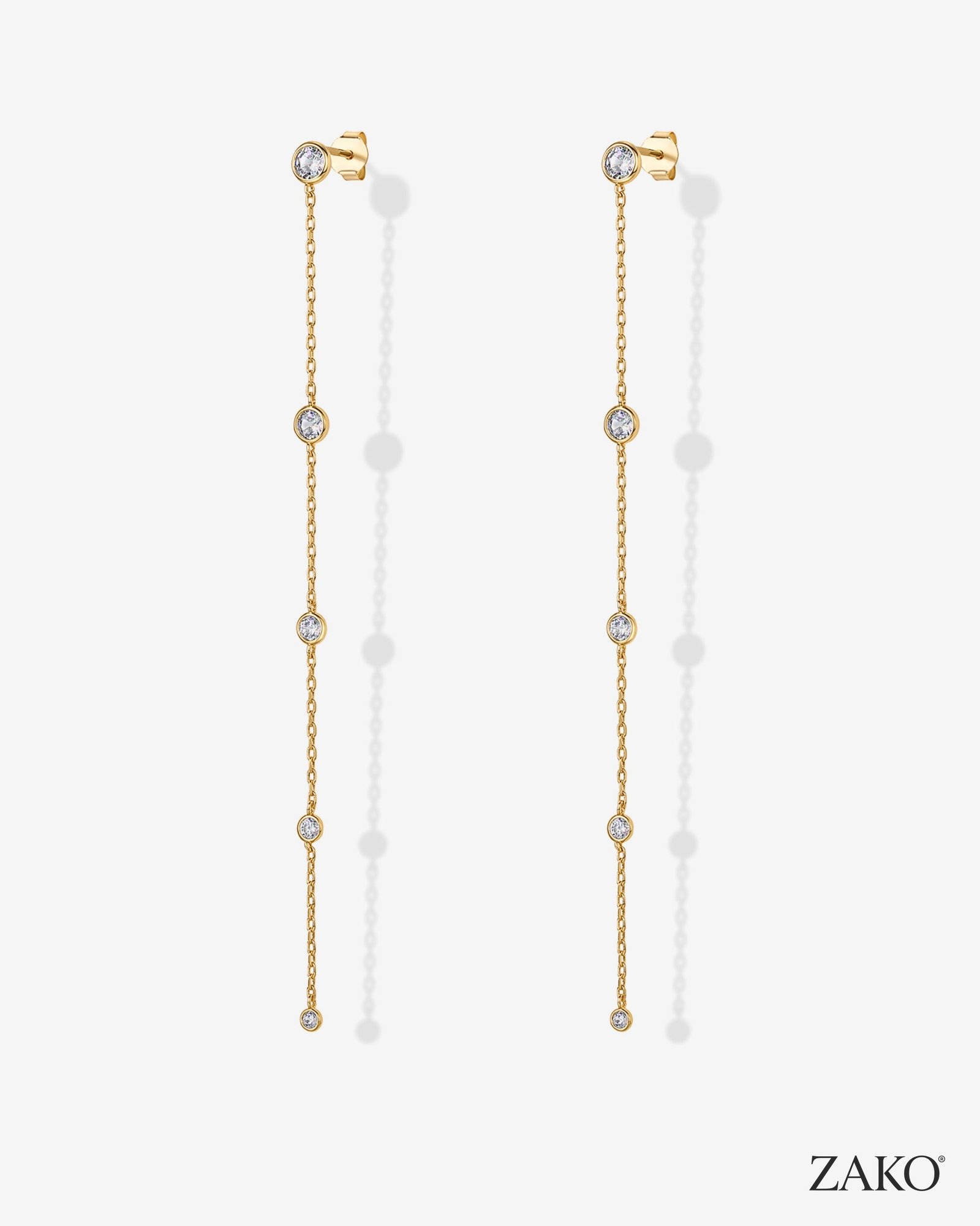Delphine Drop Earrings - Image 6