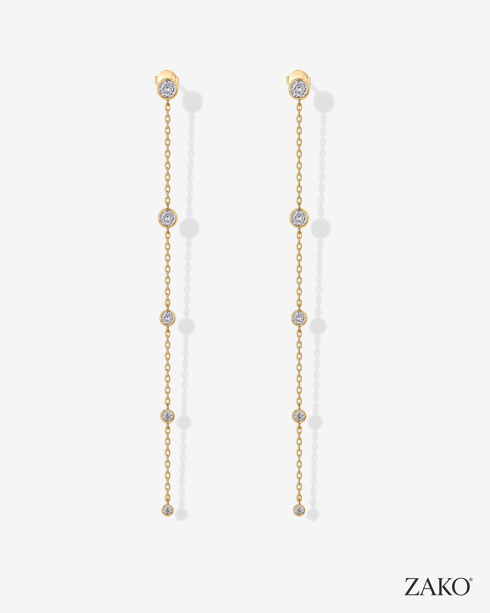 Delphine Drop Earrings - Image 9