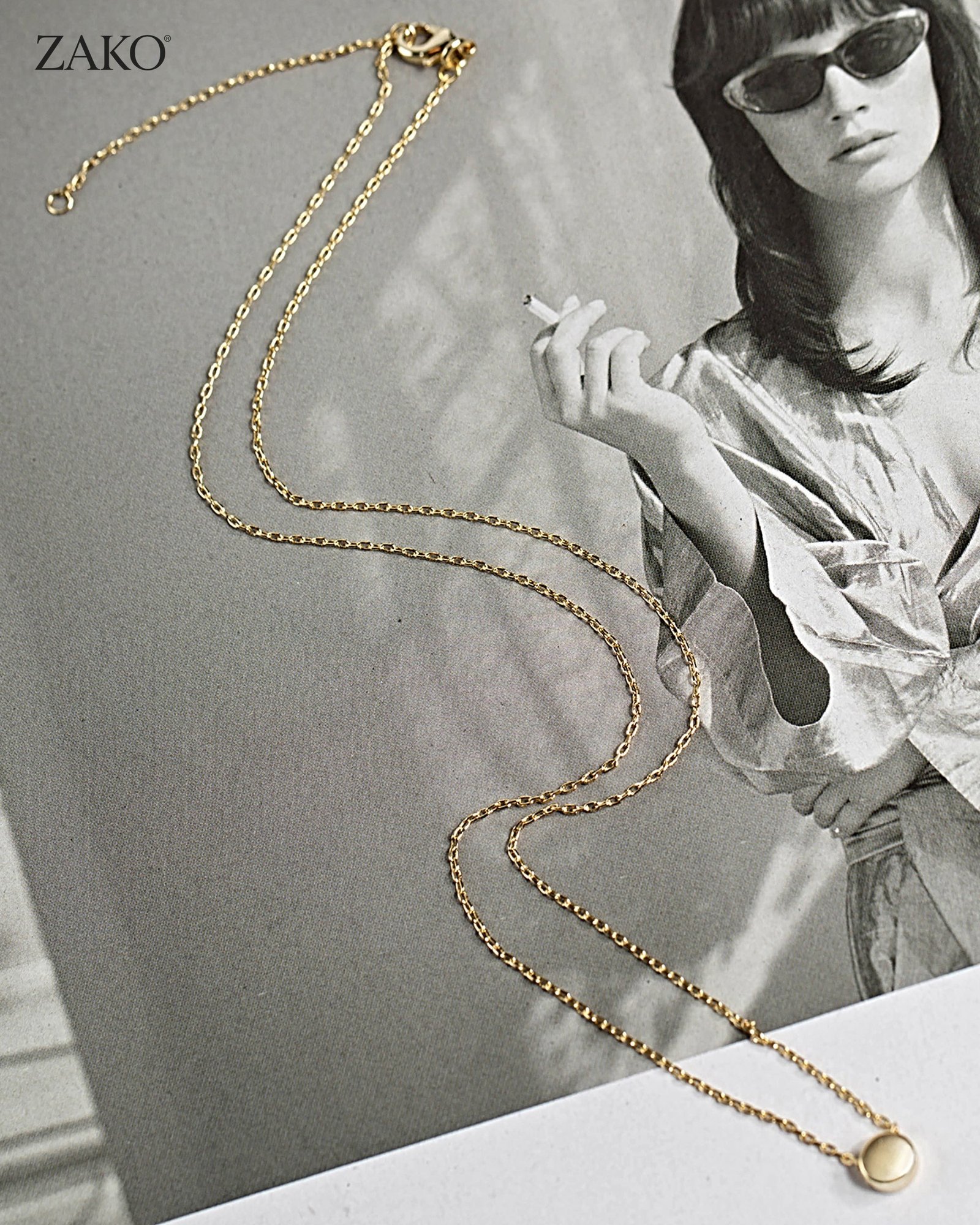Ursule Disc Necklace - Image 3