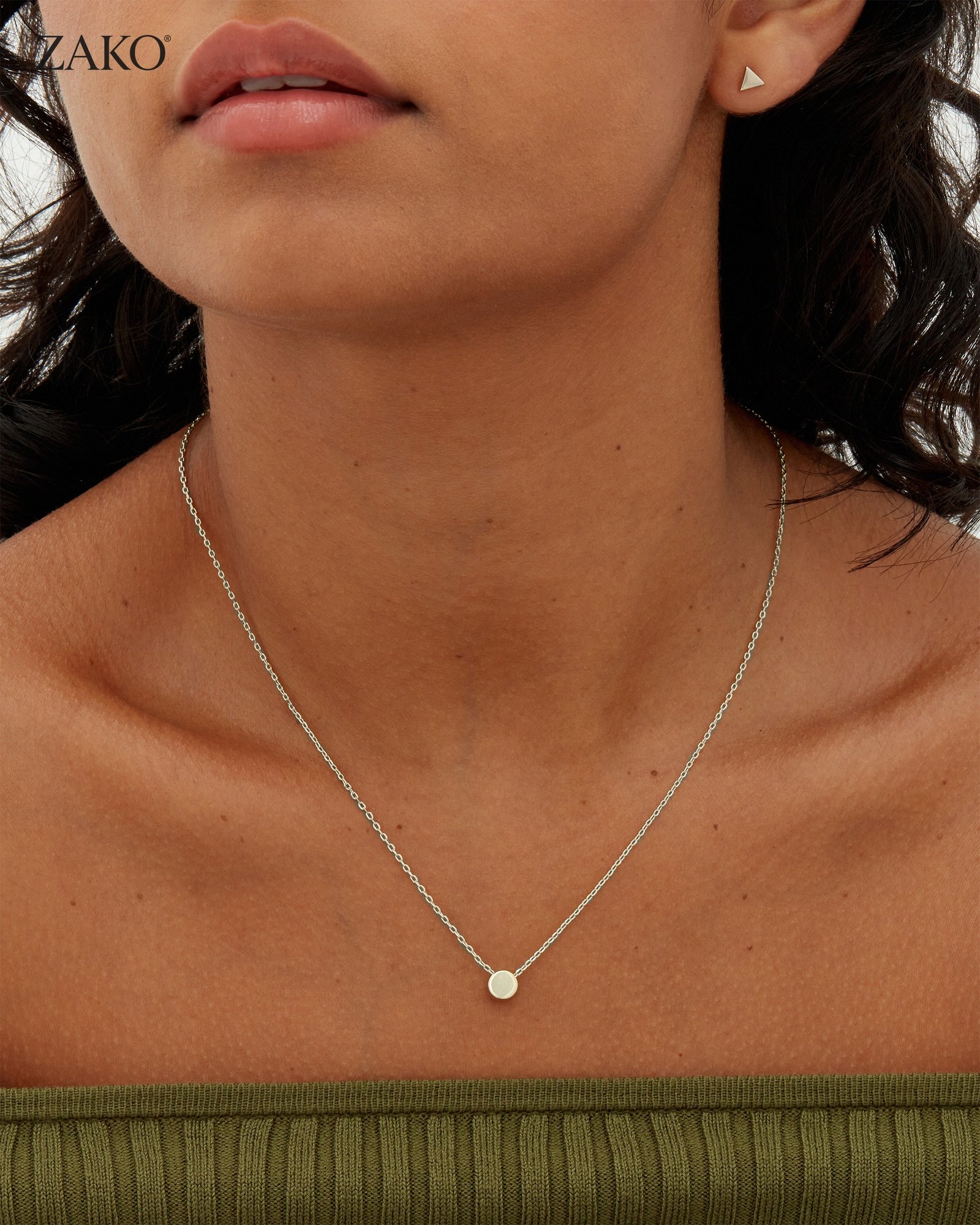 Ursule Disc Necklace - Image 8