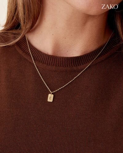 Hazel Tag Necklace