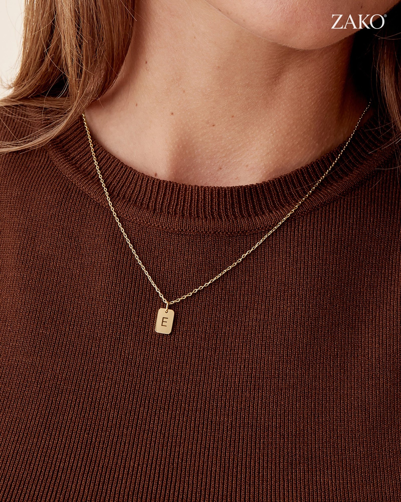 Hazel Tag Necklace - Image 2