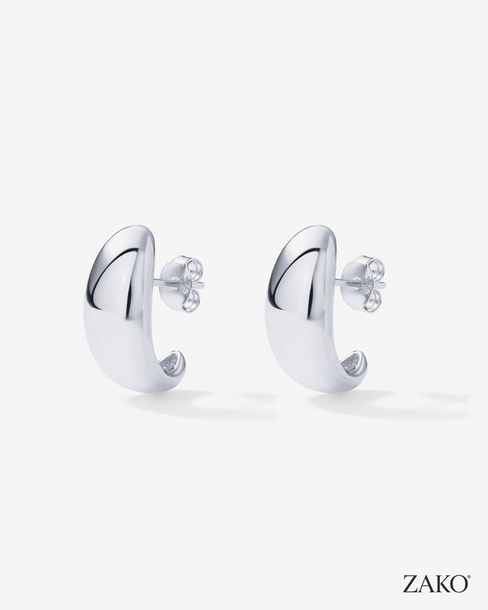 Bianca Dome Hoops - Image 13