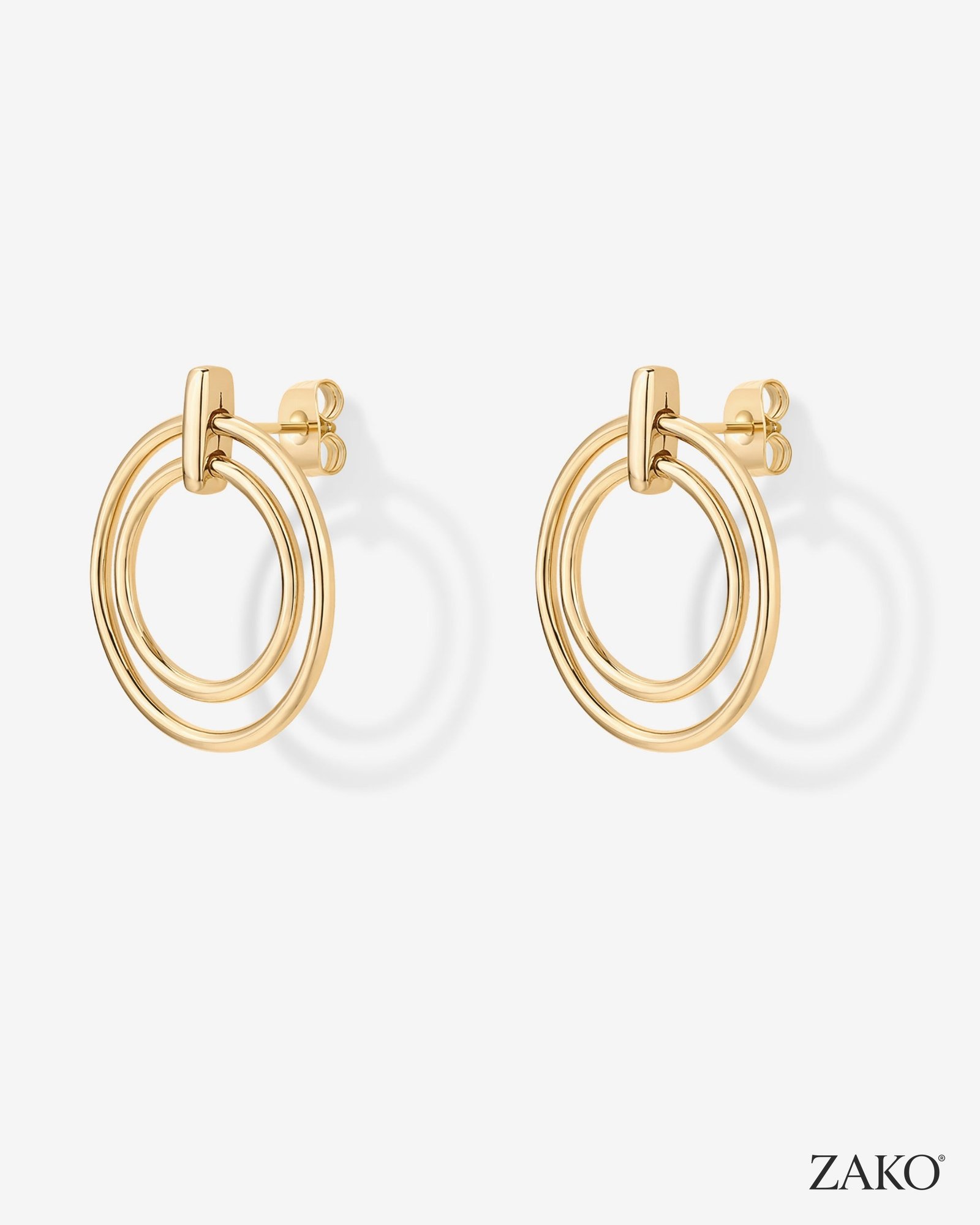 Vivienne Door Knocker Earrings - Image 2