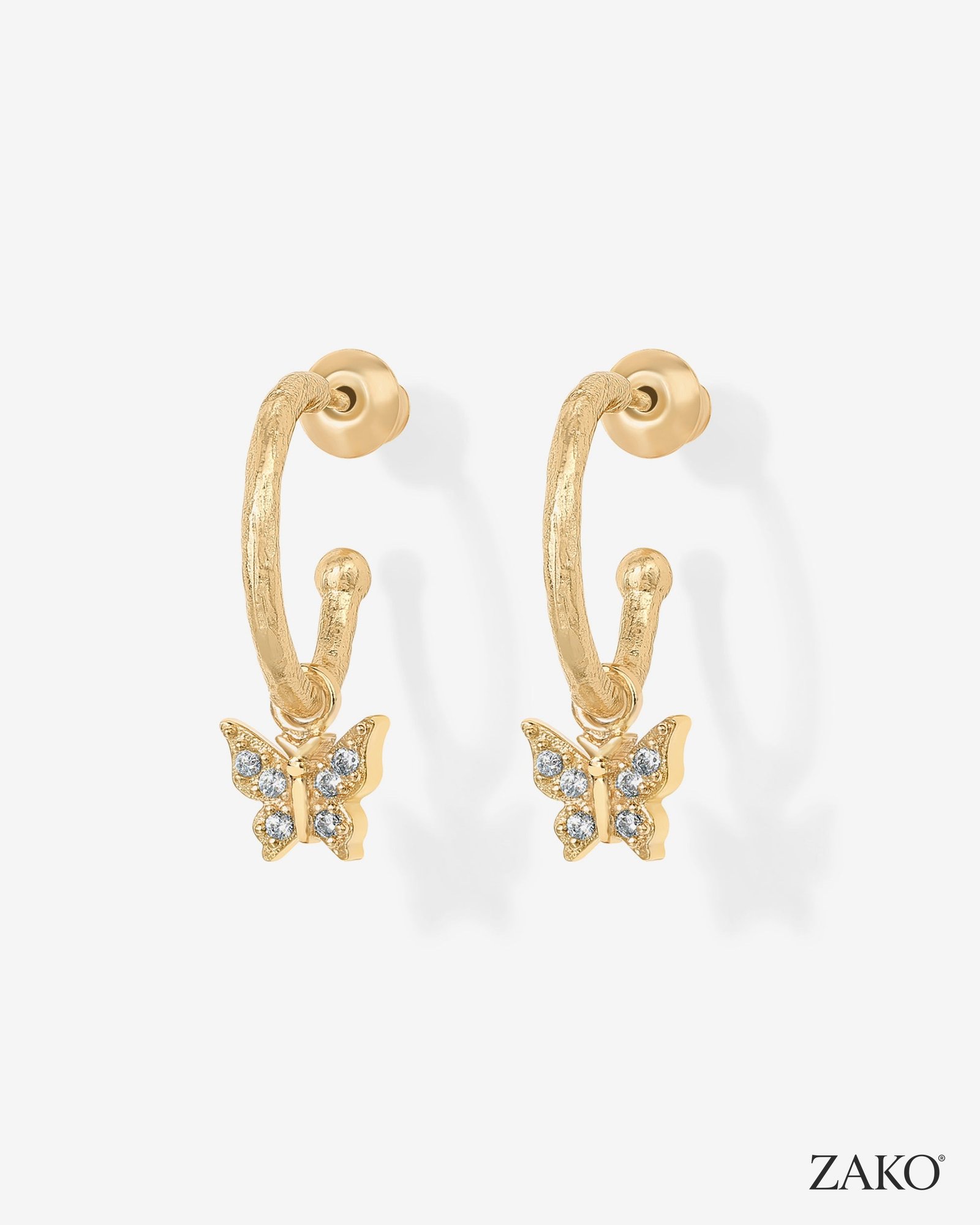 Honor Butterfly Hoops - Image 2