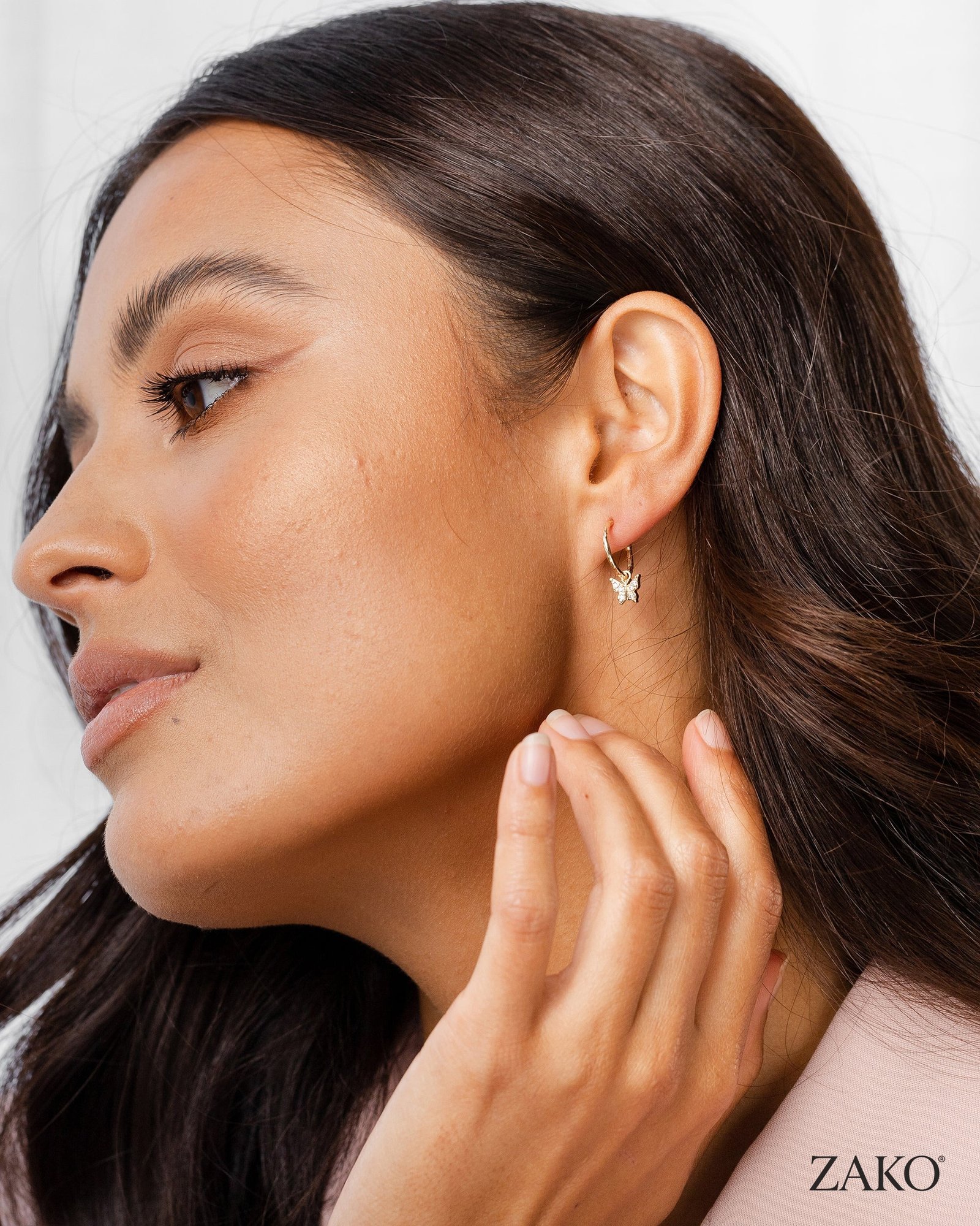 Honor Butterfly Hoops - Image 8