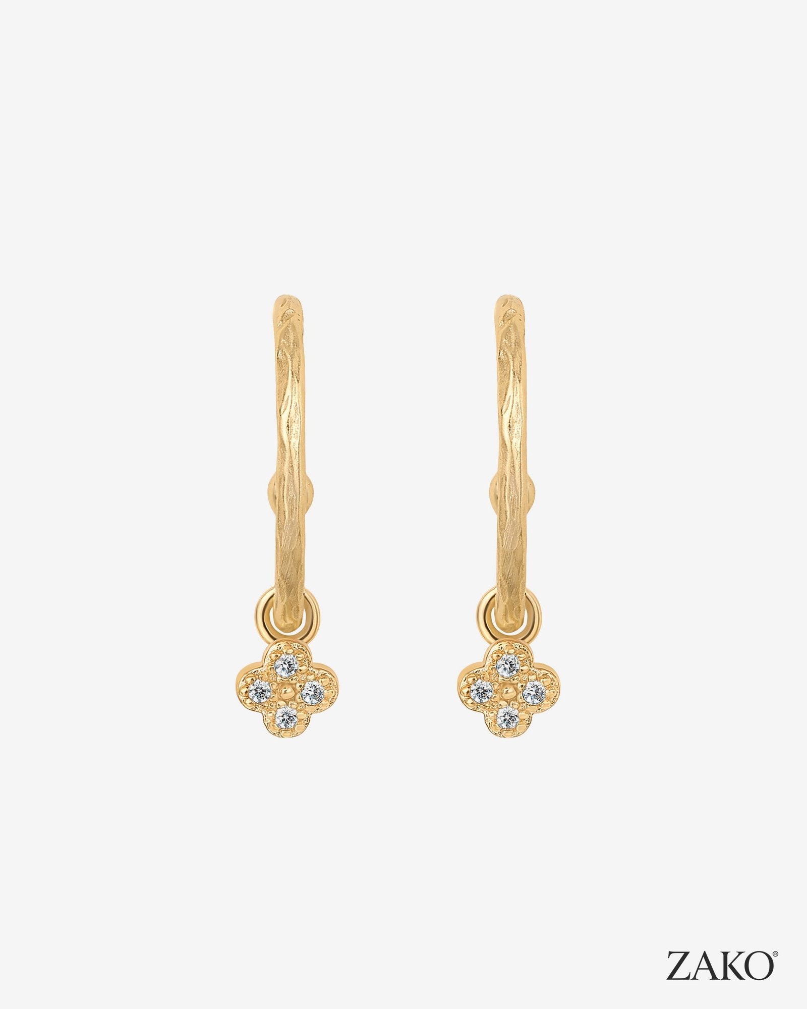 Rosa Clover Hoops - Image 3