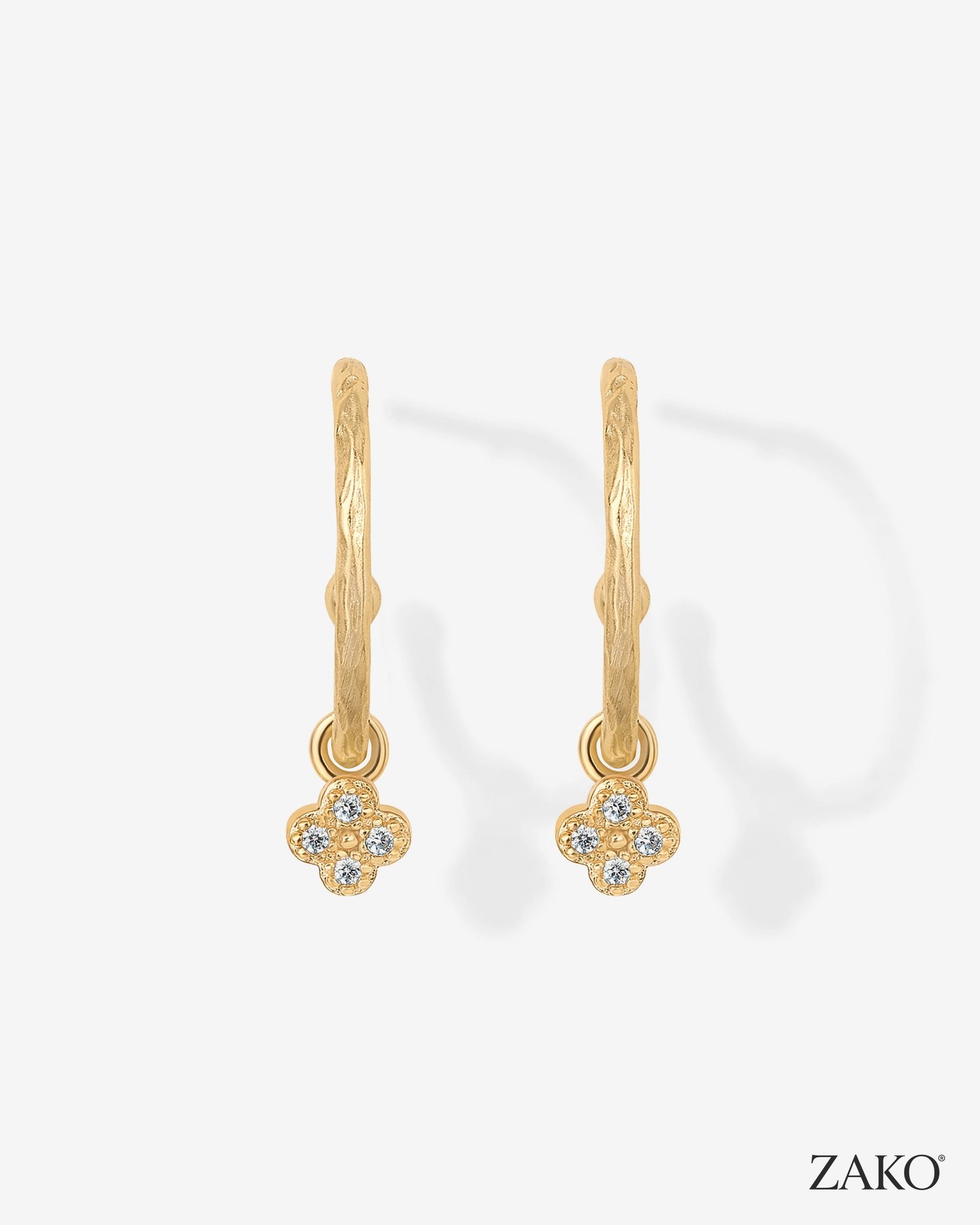 Rosa Clover Hoops - Image 4