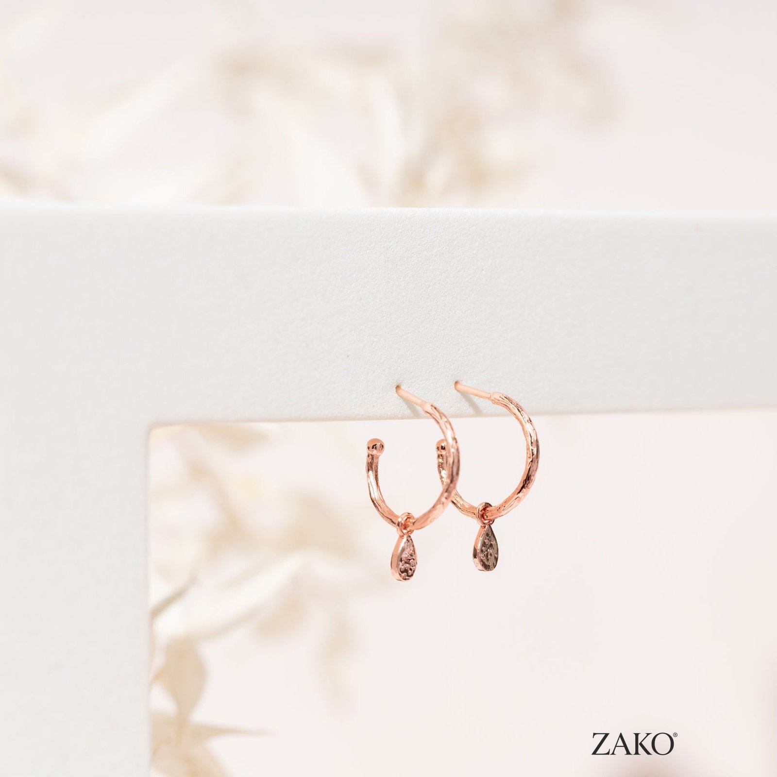 Fleur Drop Hoops - Image 11