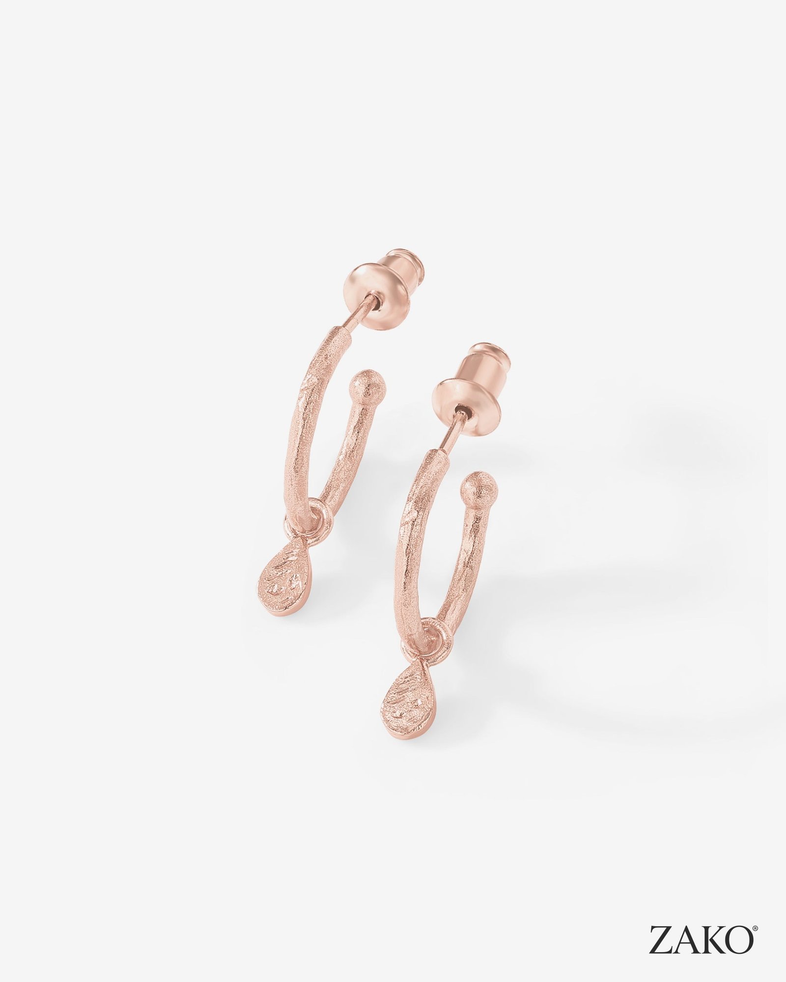 Fleur Drop Hoops - Image 15