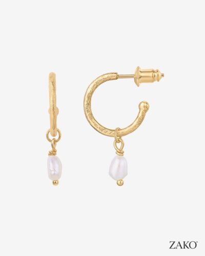 Manon Pearl Hoops