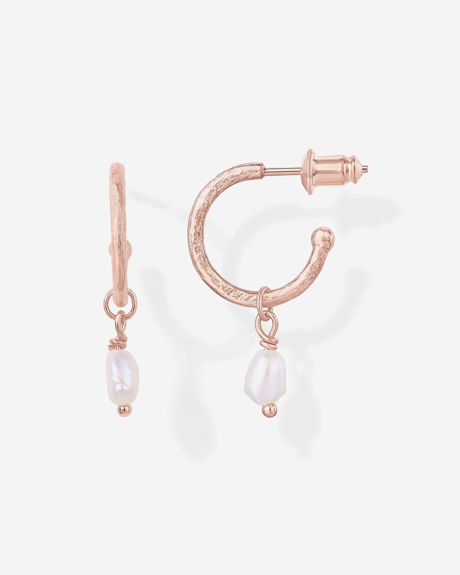 Manon Pearl Hoops - Image 14