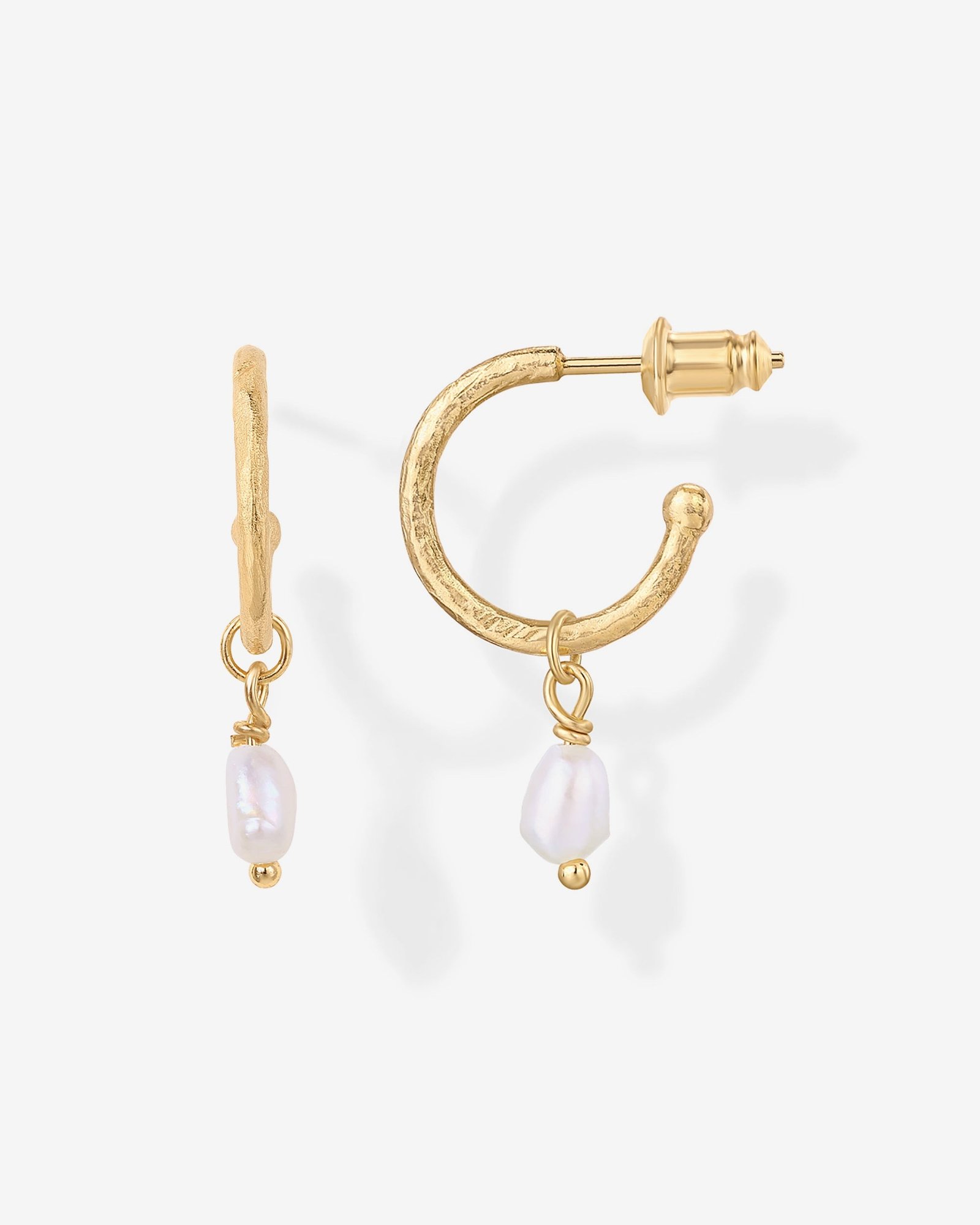 Manon Pearl Hoops
