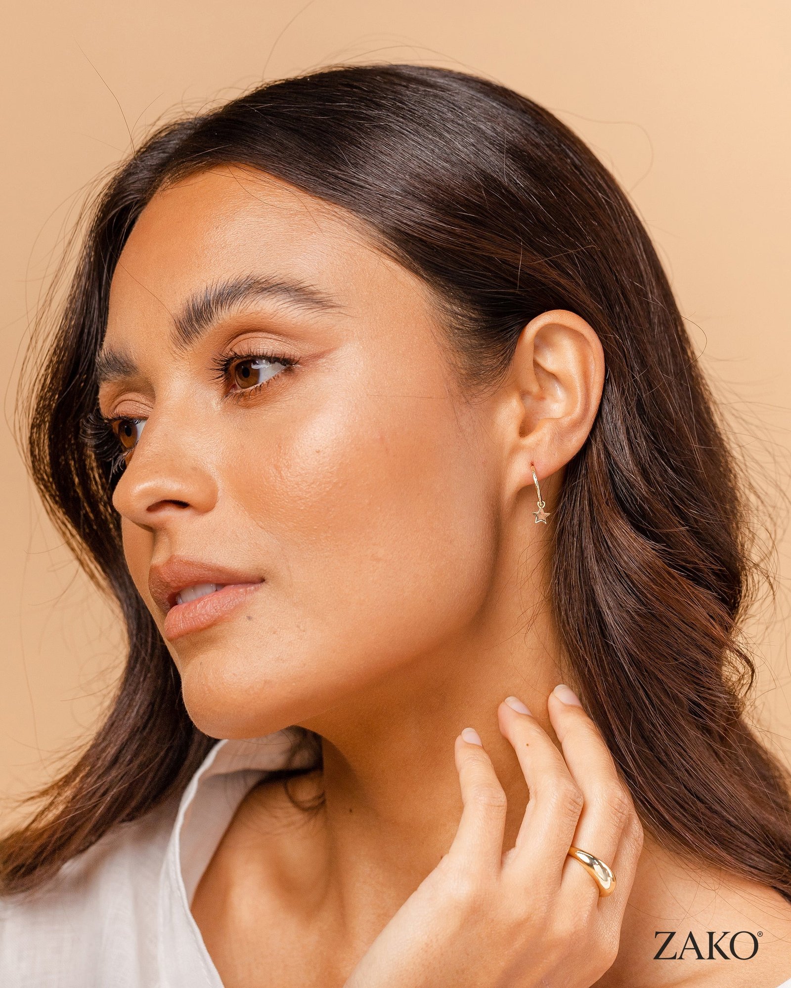 Josette Star Hoops - Image 13