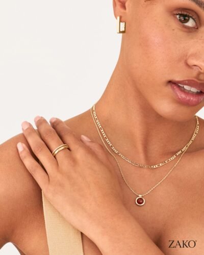 Zoe Rectangle Hoops