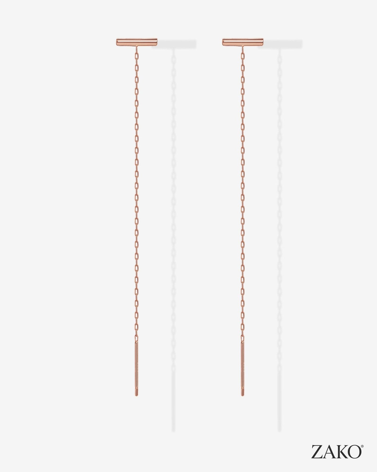 Solene Threader Earrings - Image 8