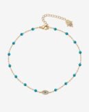 Ines Evil Eye Anklet