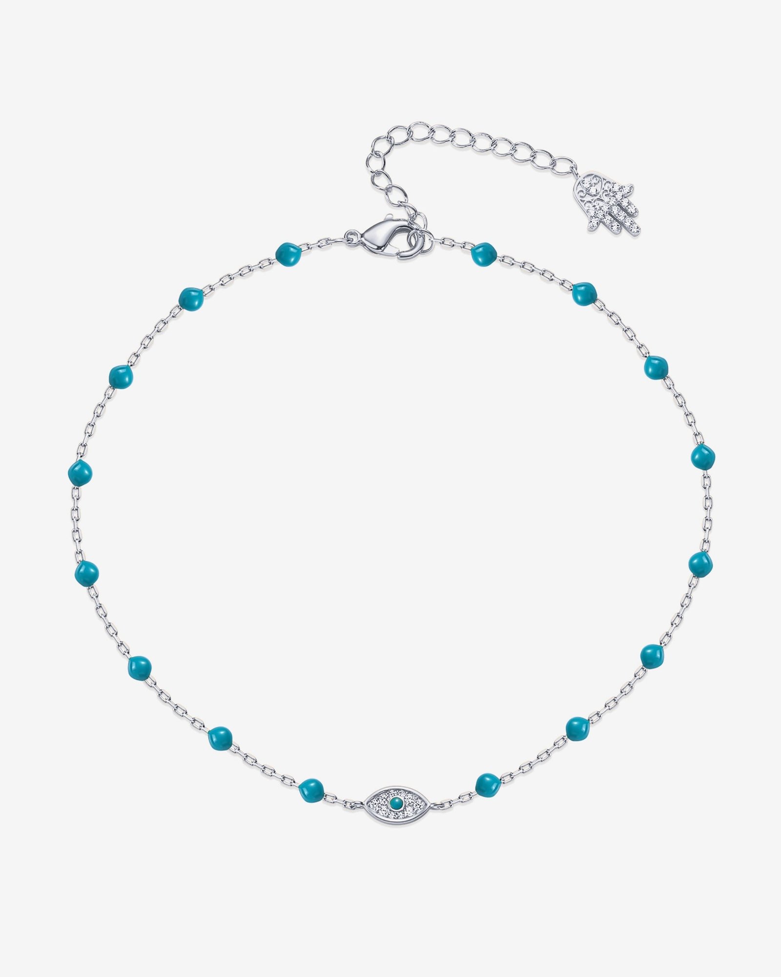 Ines Evil Eye Anklet - Image 4