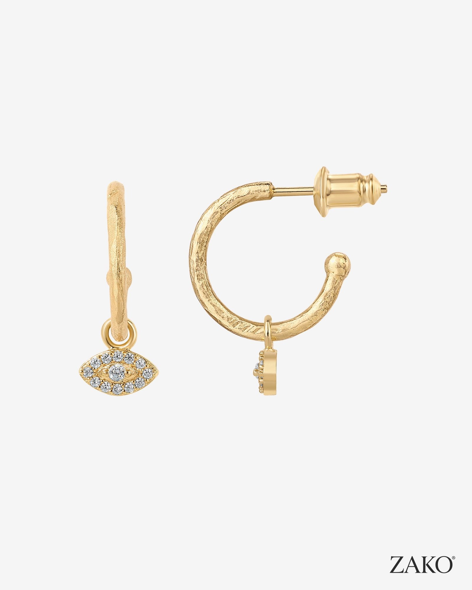 Oriane Eye Hoops - Image 2