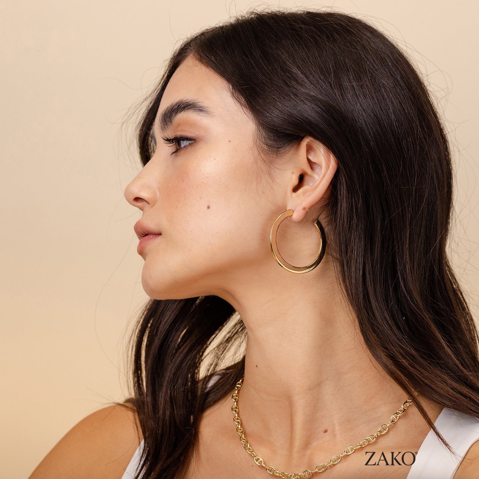 Ursule Flat Hoops - Image 10