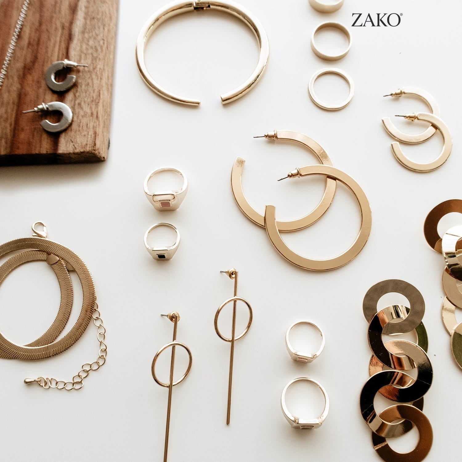Ursule Flat Hoops - Image 6