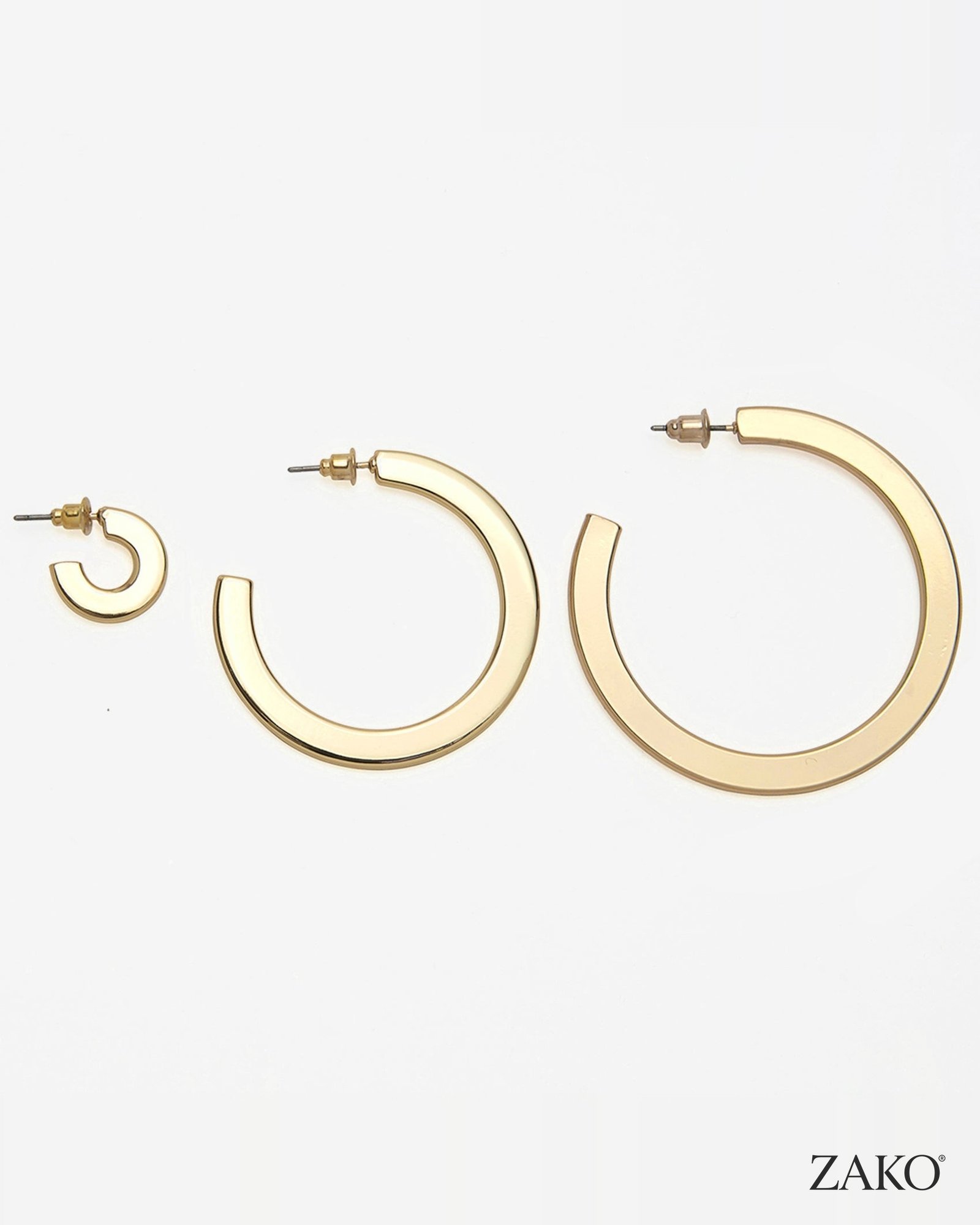 Ursule Flat Hoops - Image 3