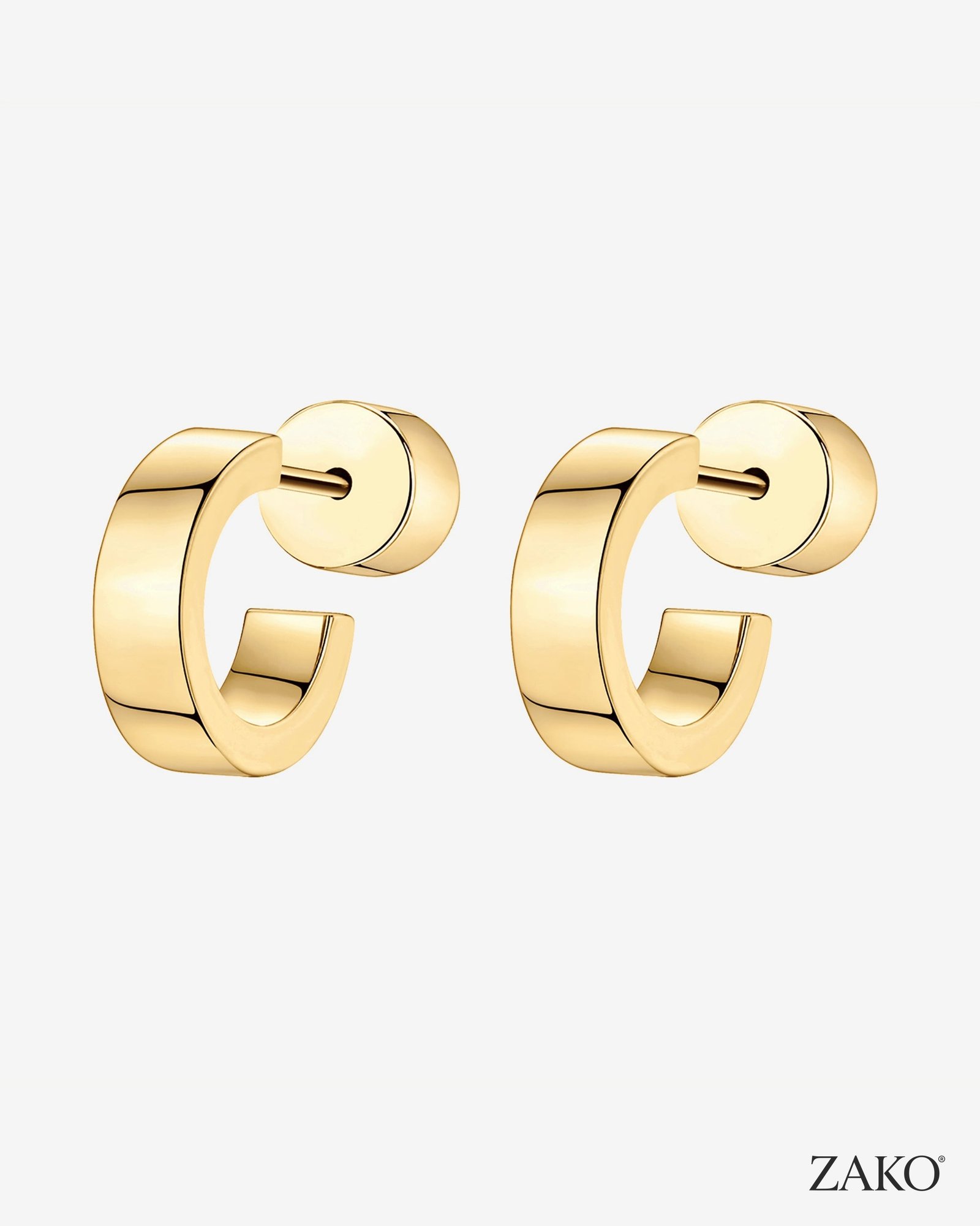 Colette Square Hoops - Image 3