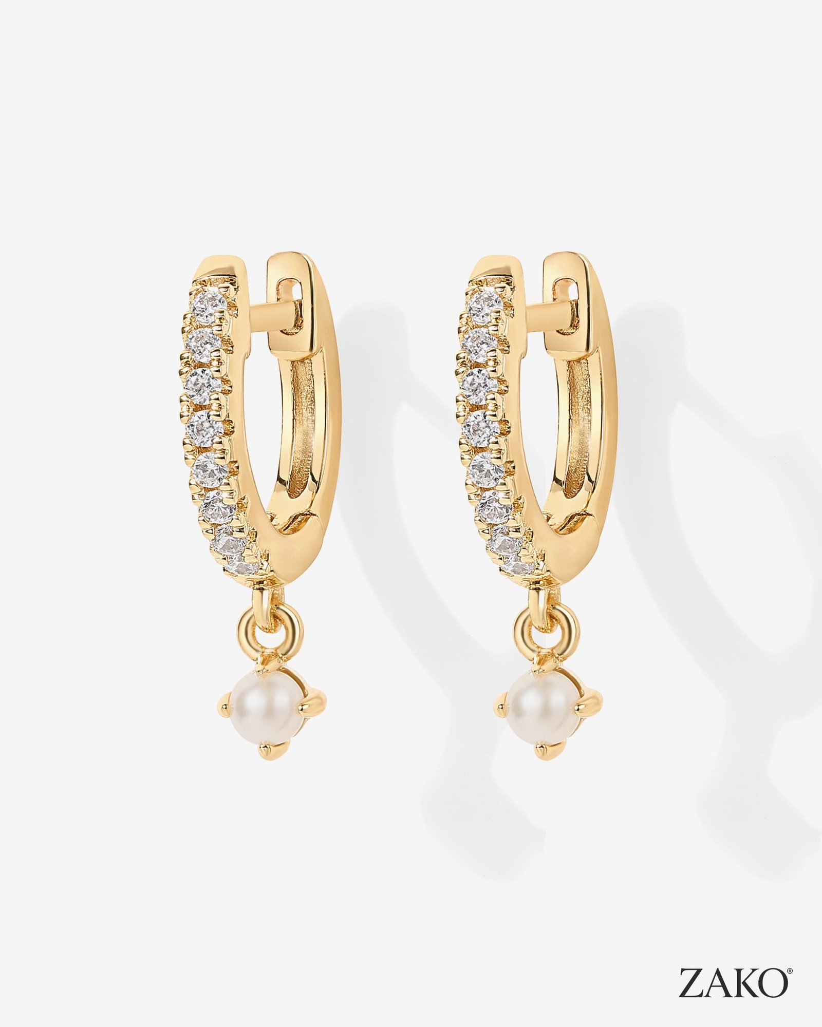 Fern Pearl Huggies - Image 3
