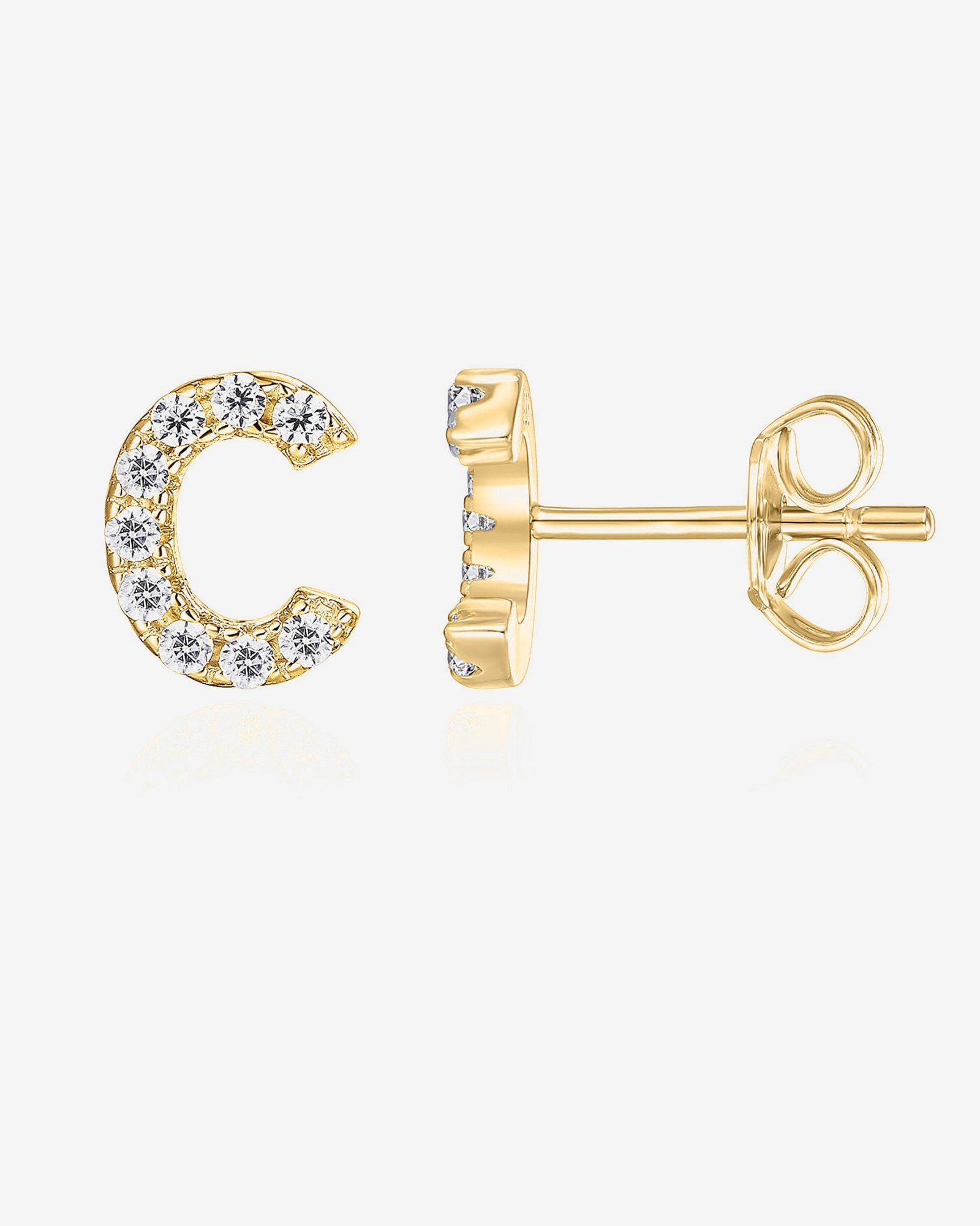 Yvette Initial Studs - Image 3