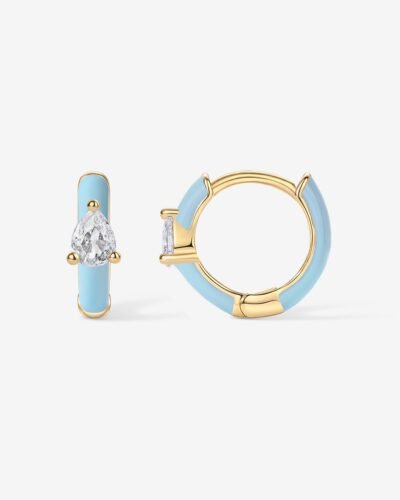 Wren Enamel Huggies