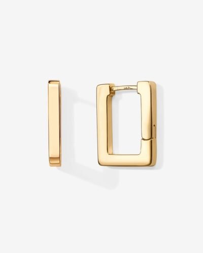 Zoe Rectangle Hoops